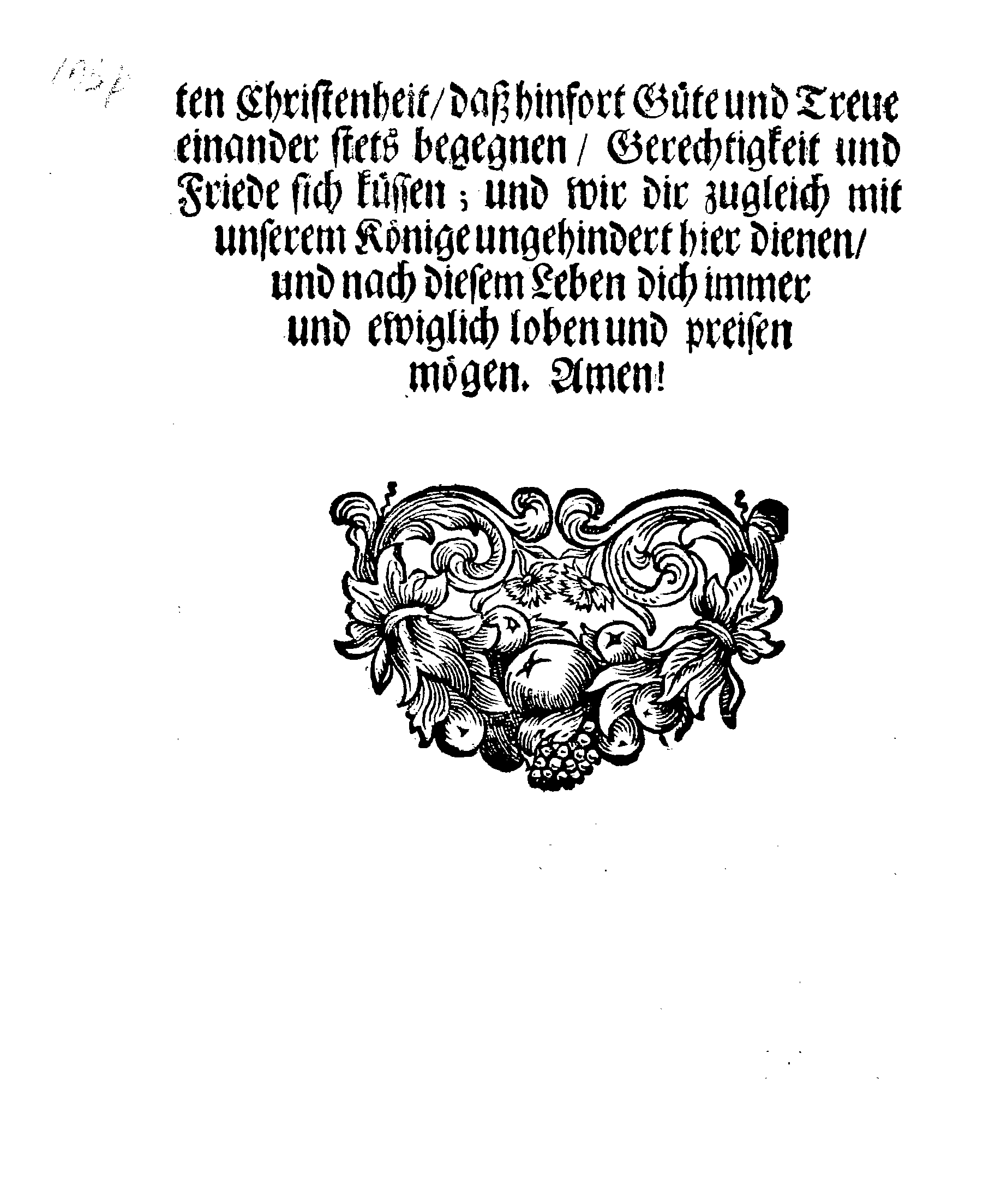 Das GEBET Bey währenden Kriegs-Zeiten