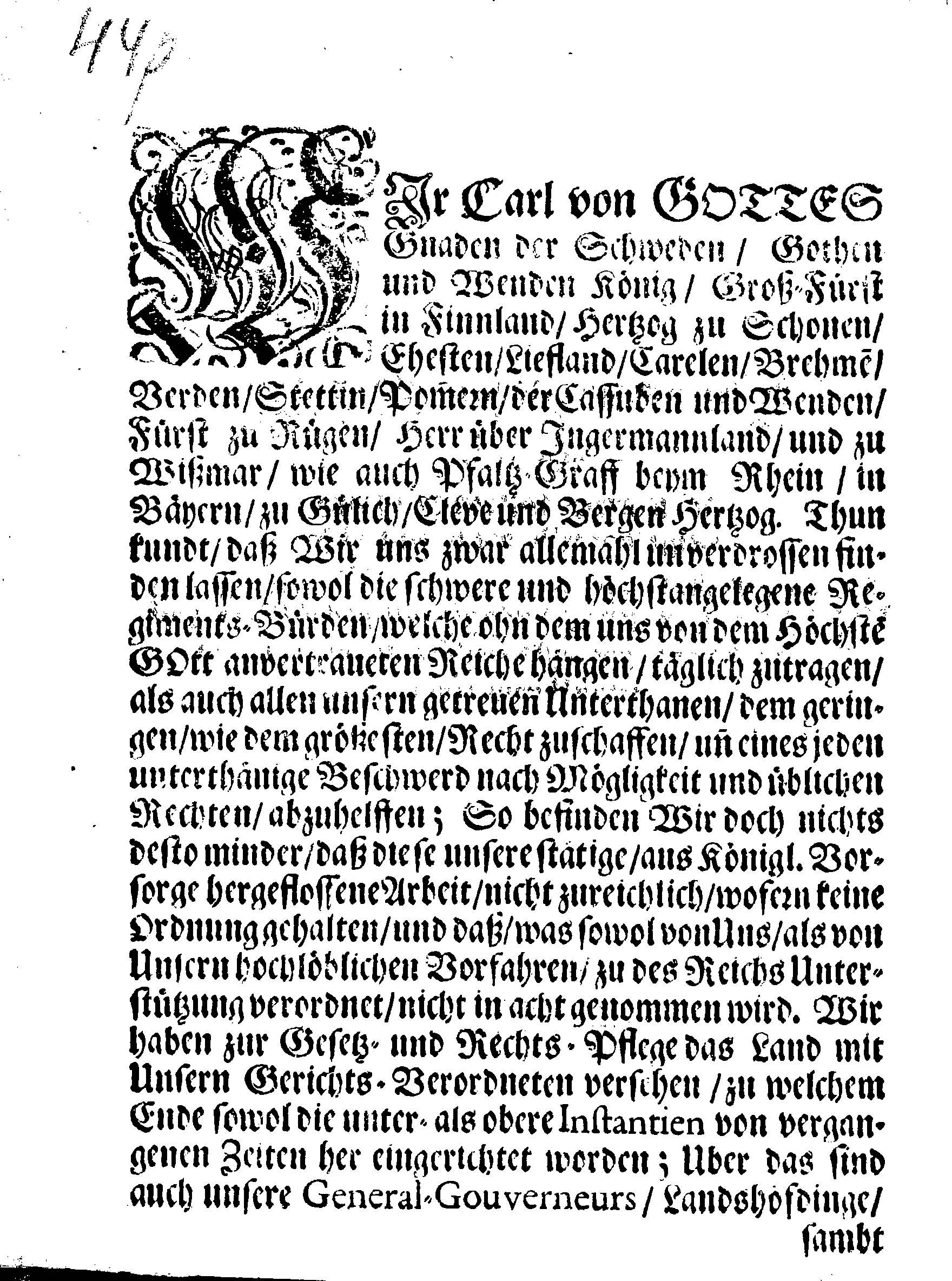 Ihrer Königlichen Majestät gnädigste Verordnung, Wornach sich alle Sollicitanten zurichten haben, bevor Sie bey Ihro Königl. Majest. einige Ansuchung thun