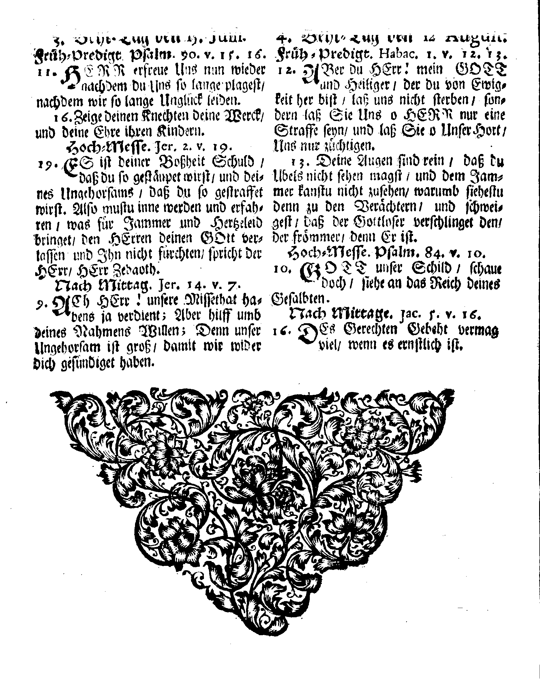 Ihrer Königl. Maytt: PLACAT Wegen Vier allgemeiner, Solennen, Danck-Fast-Buß- und Beht-Tage, die über das gantze Reich Schweden, dem Groß-Fürstenthumb Finland und alle der Krohn Schweden gehörige und unterliegende Fürstenthümer, Länder und Herrschafften feyerlich gehalten und begangen werden sollen, in gegenwärtigen 1698. Jahre