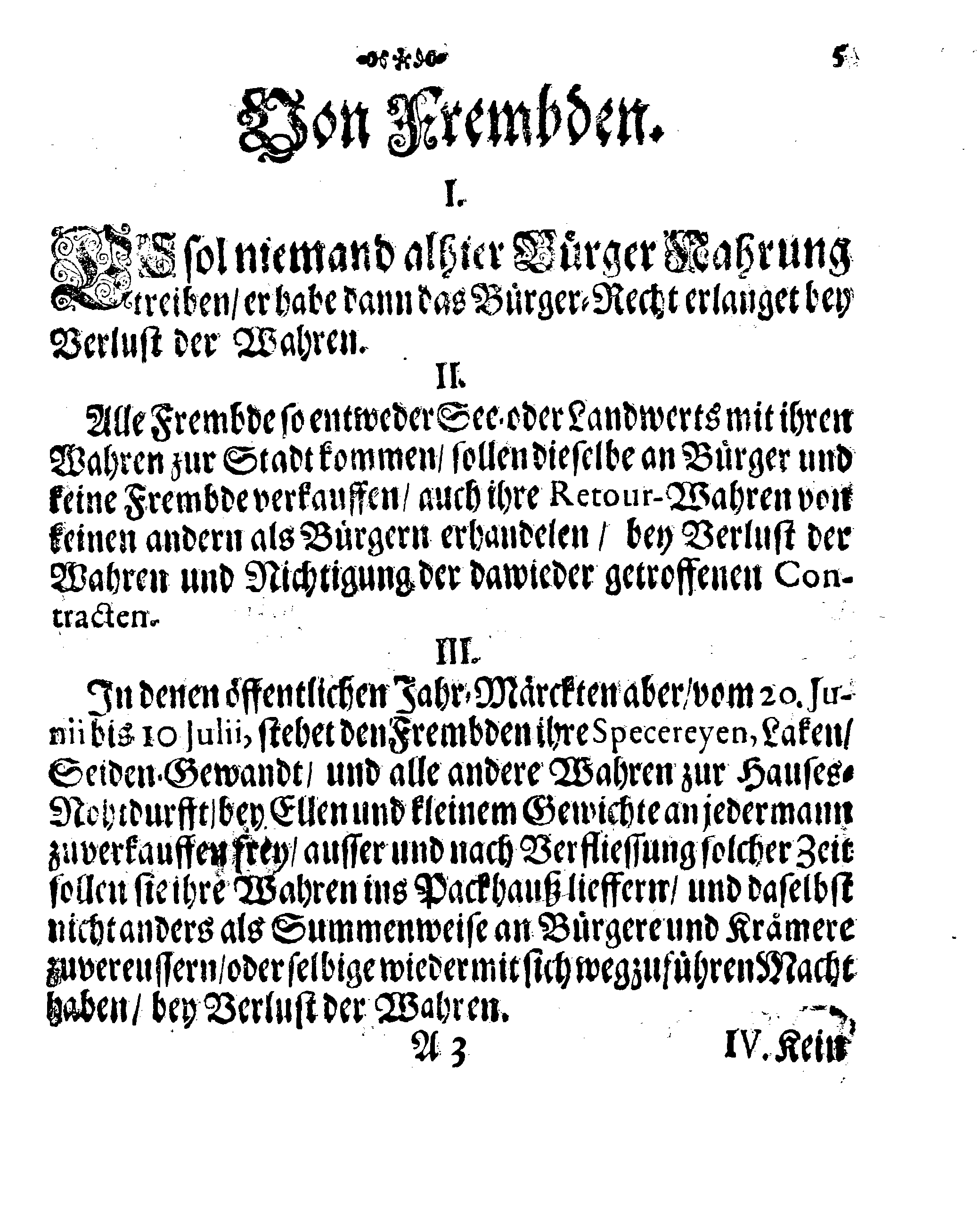 Ihrer Königl. Majest. Neu vermehrte und confirmirte Wette-Ordnung Dero Stadt Riga
