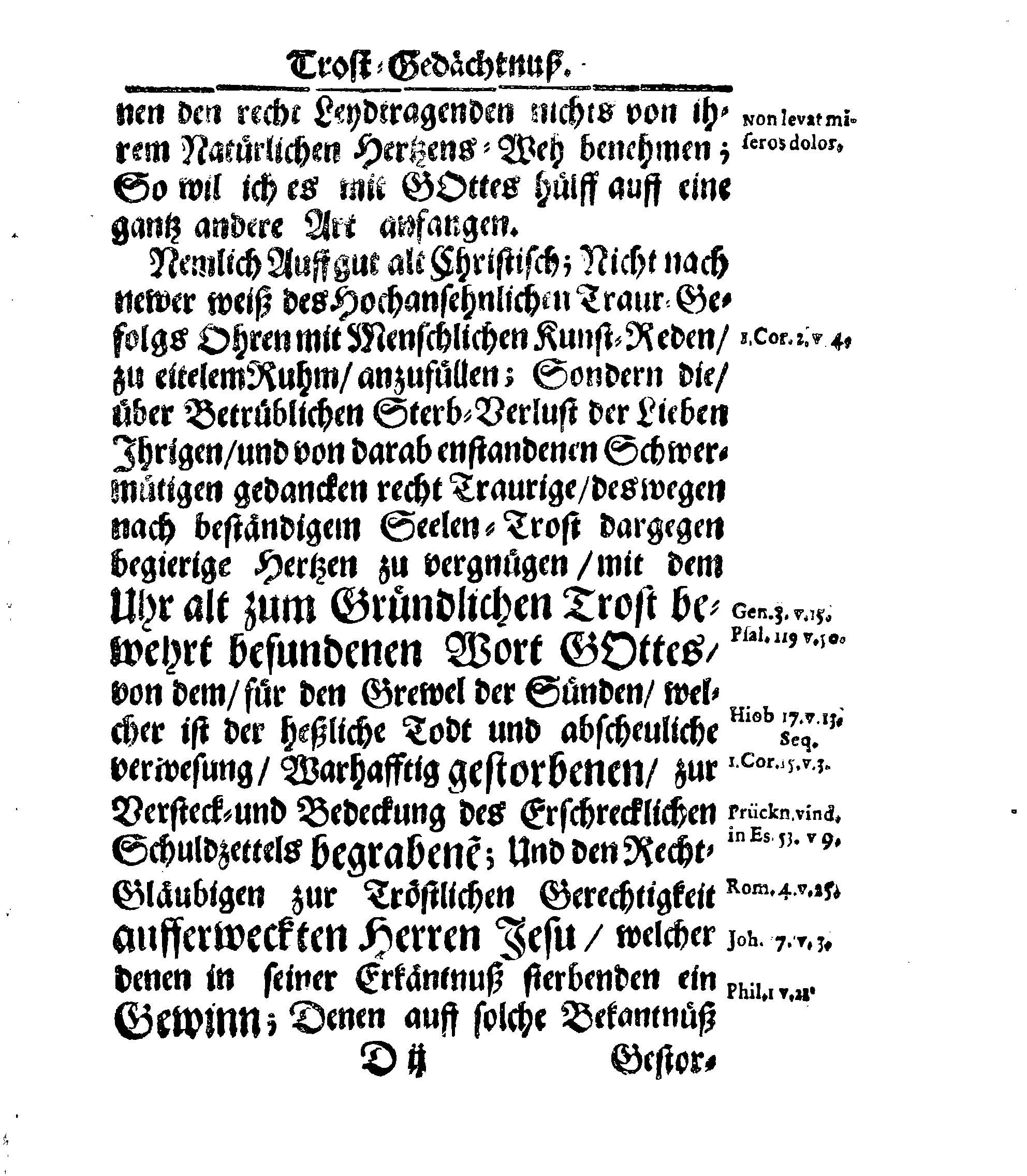 Christ-Gebürliche Klag-Trost- und Ehren-Gedächtniß Der Weyland Hochgebohrnen Gräffin und Frauen, Frauen ANNAE MARGARETHAE WRANGELIN, Gebohren von Haugwitz, Des Höchstgebohren Graffen und Herrn, Herrn CARL-GUSTAV-WRANGELS, … Frau Gemahlin.