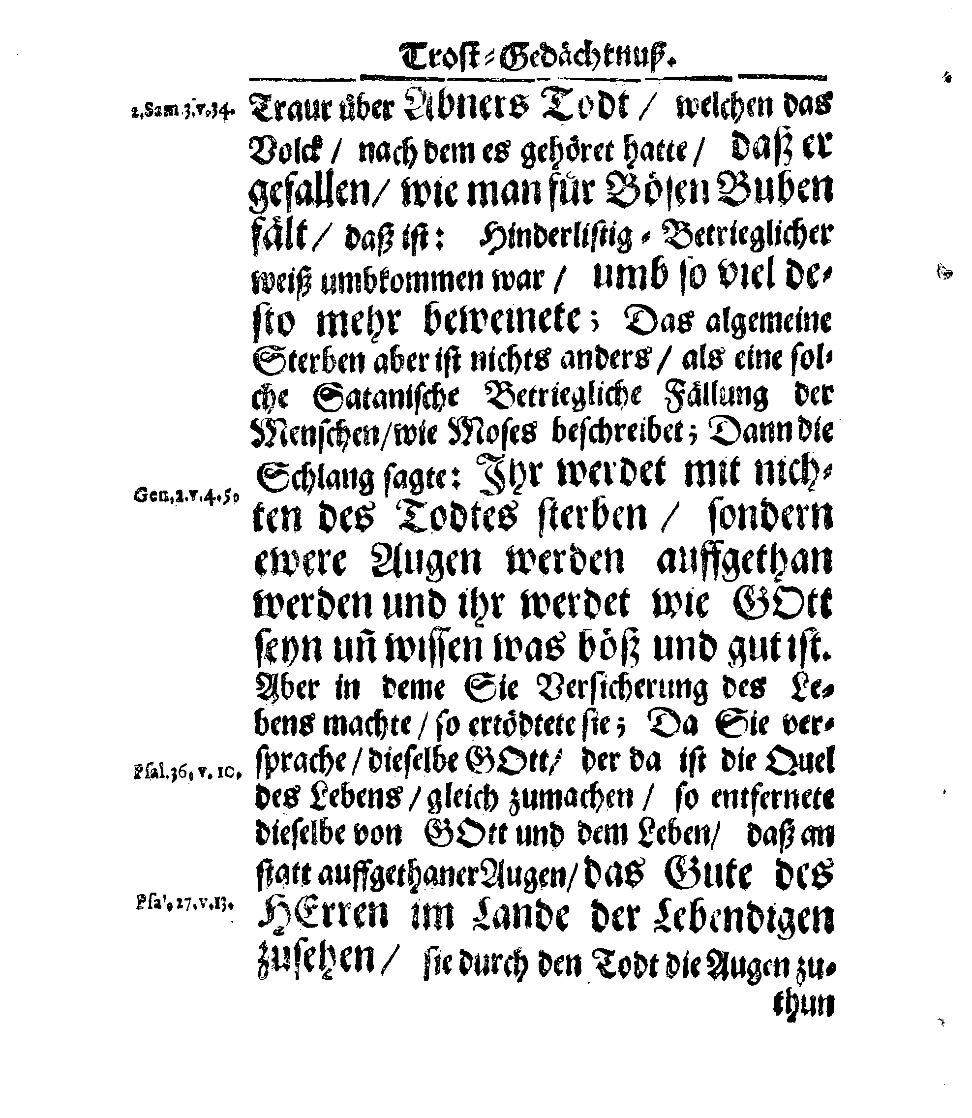 Christ-Gebürliche Klag-Trost- und Ehren-Gedächtniß Der Weyland Hochgebohrnen Gräffin und Frauen, Frauen ANNAE MARGARETHAE WRANGELIN, Gebohren von Haugwitz, Des Höchstgebohren Graffen und Herrn, Herrn CARL-GUSTAV-WRANGELS, … Frau Gemahlin.