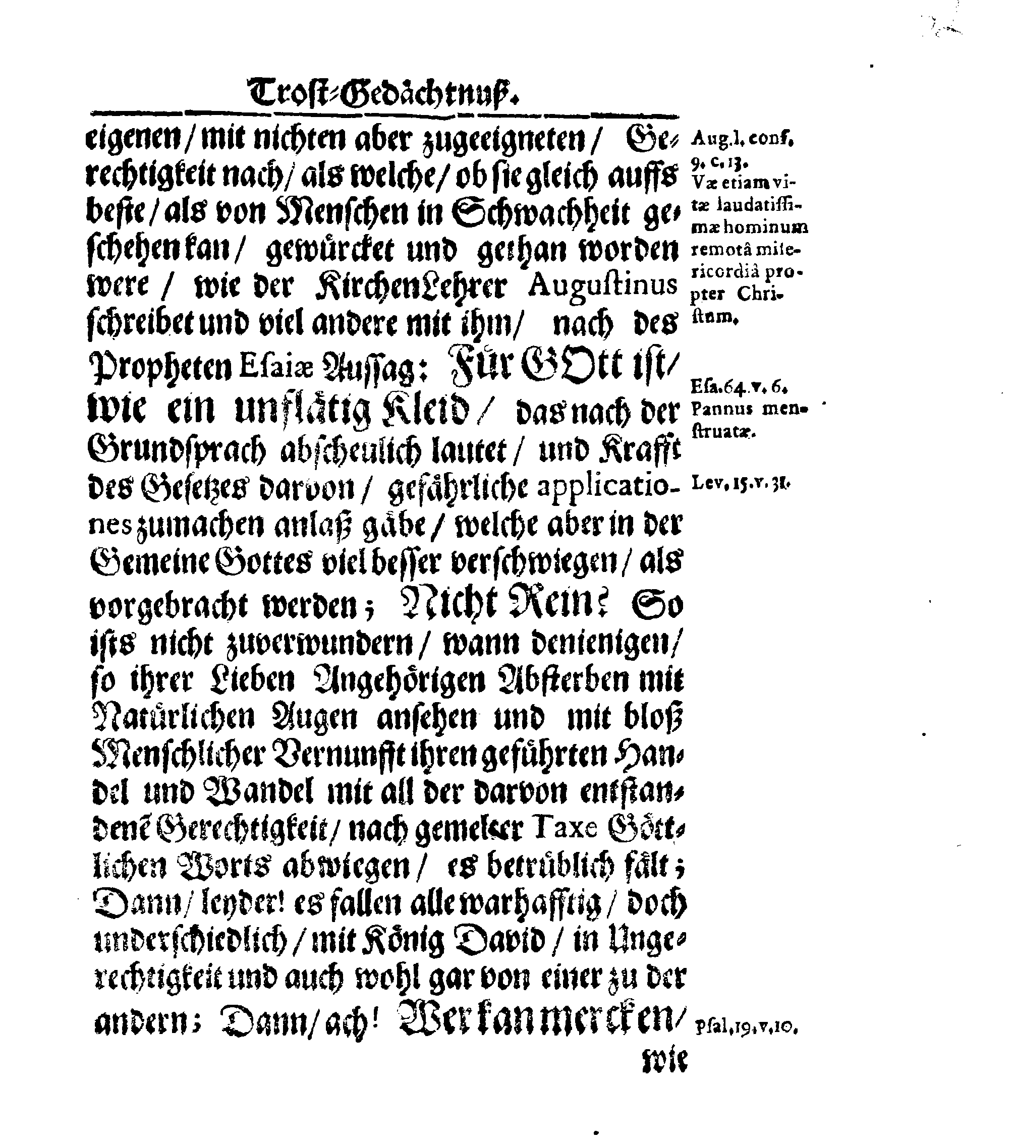 Christ-Gebürliche Klag-Trost- und Ehren-Gedächtniß Der Weyland Hochgebohrnen Gräffin und Frauen, Frauen ANNAE MARGARETHAE WRANGELIN, Gebohren von Haugwitz, Des Höchstgebohren Graffen und Herrn, Herrn CARL-GUSTAV-WRANGELS, … Frau Gemahlin.