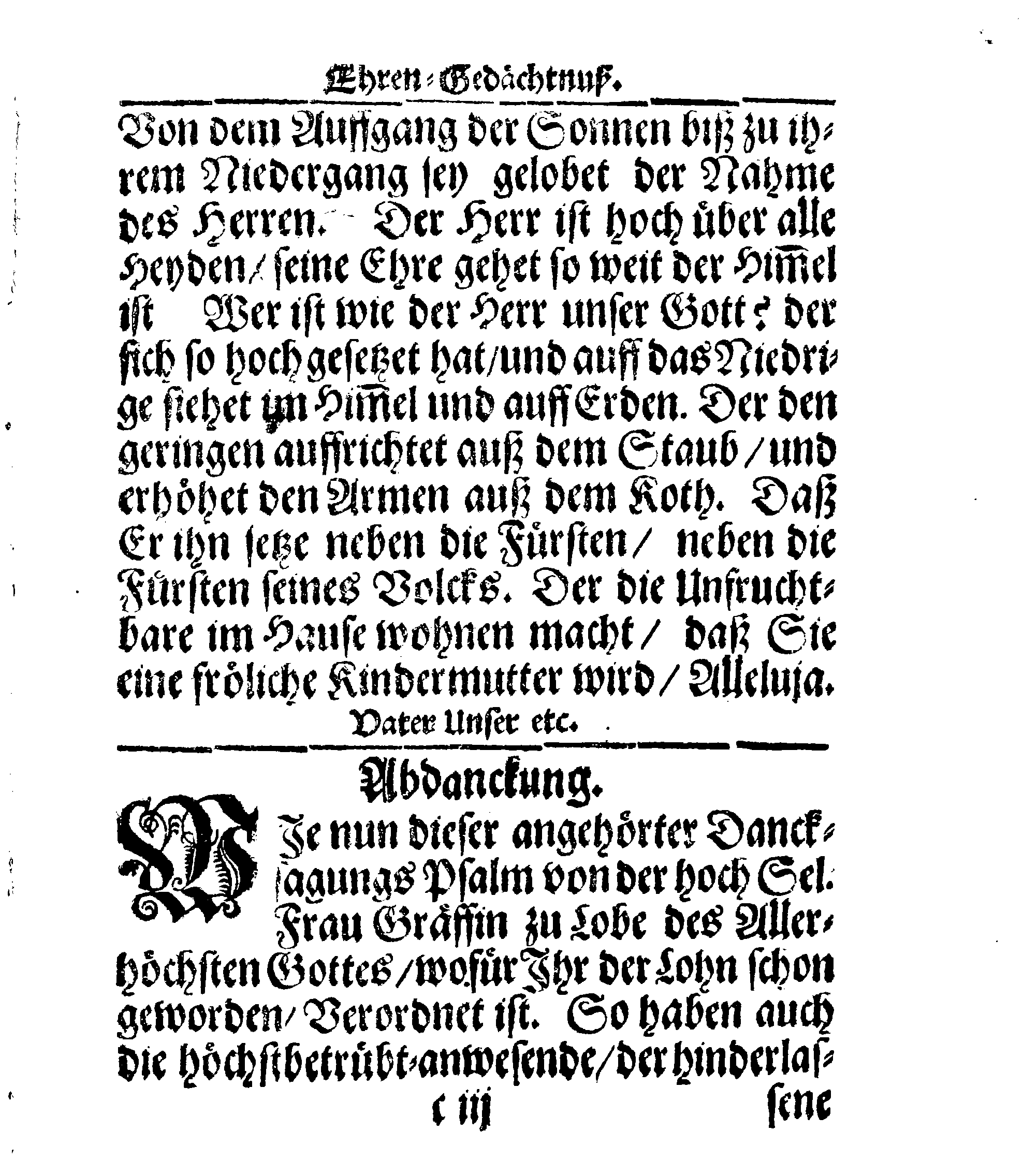 Christ-Gebürliche Klag-Trost- und Ehren-Gedächtniß Der Weyland Hochgebohrnen Gräffin und Frauen, Frauen ANNAE MARGARETHAE WRANGELIN, Gebohren von Haugwitz, Des Höchstgebohren Graffen und Herrn, Herrn CARL-GUSTAV-WRANGELS, … Frau Gemahlin.