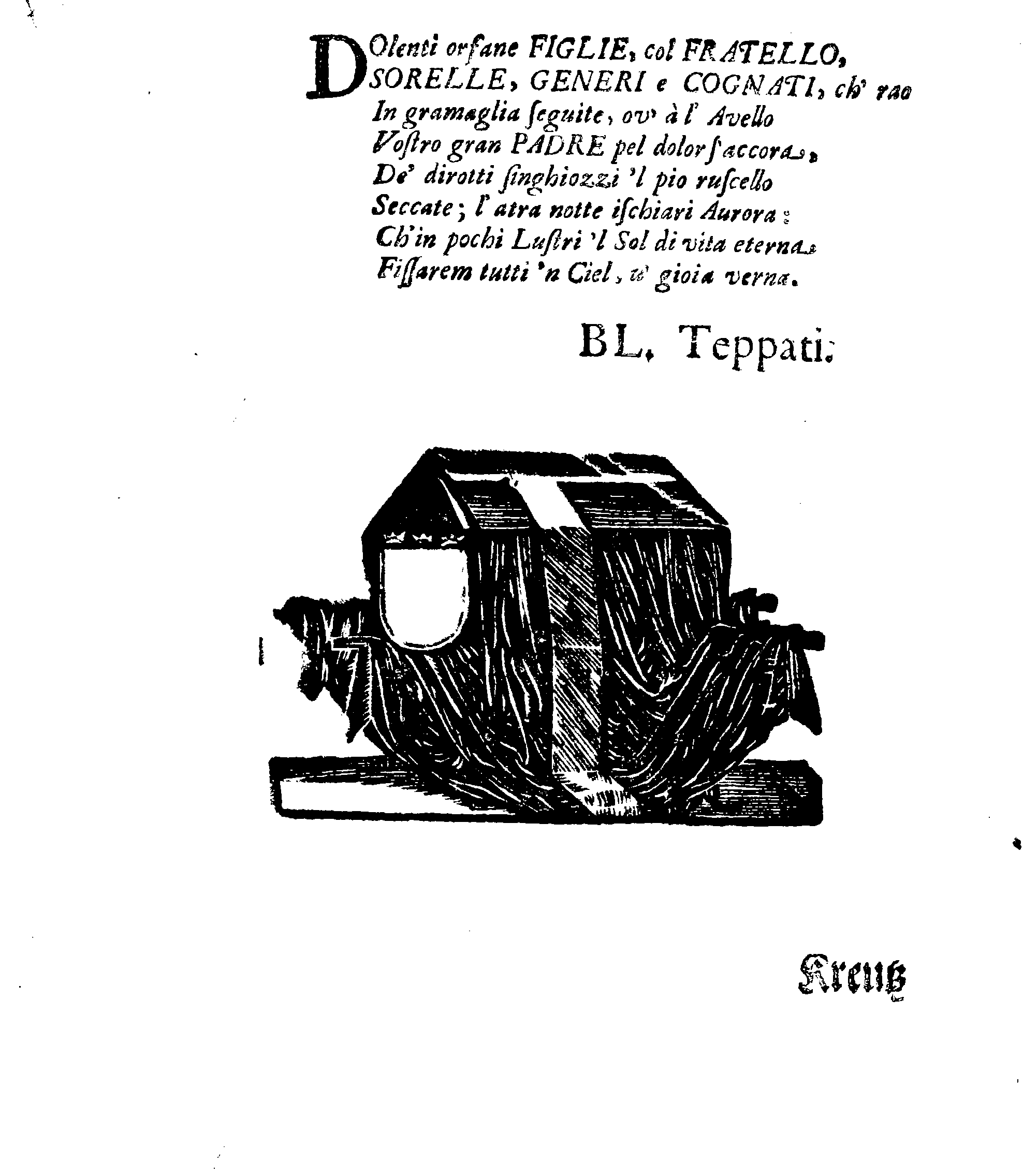 Christ-Gebürliche Klag-Trost- und Ehren-Gedächtniß Der Weyland Hochgebohrnen Gräffin und Frauen, Frauen ANNAE MARGARETHAE WRANGELIN, Gebohren von Haugwitz, Des Höchstgebohren Graffen und Herrn, Herrn CARL-GUSTAV-WRANGELS, … Frau Gemahlin.