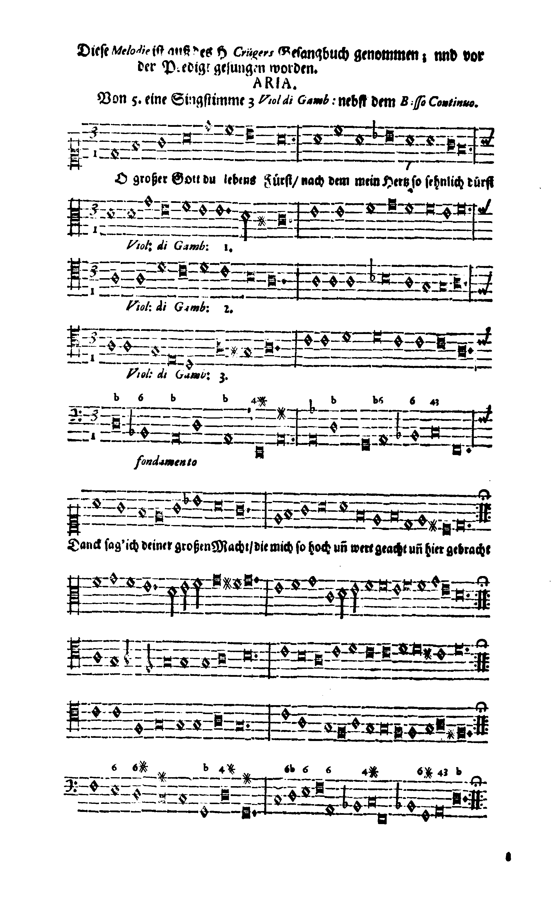 Der Sehl. Seelen hertzliche Dancksagung; das GOtt in so vielen Gefährlichkeitten selbe so gnädig bewahret und den entseelten Cörper auß abgelegenen Orten zu seiner Ruhekammer hat kommen lassen wollen. Welche auß Des Weilandt Erleuchteten und Hochgebohrnen Graffen und Herren, H. Carol Gustaff Wrangels, … Hochansehnliche LeichBegänckniß, den 1. Decembr. Anno 1680. gehalten, in einer Traur-Music, auss unterthäniger Schuldigkeit, gesungen und abgefaßet von einen alten Domestiquen Diener