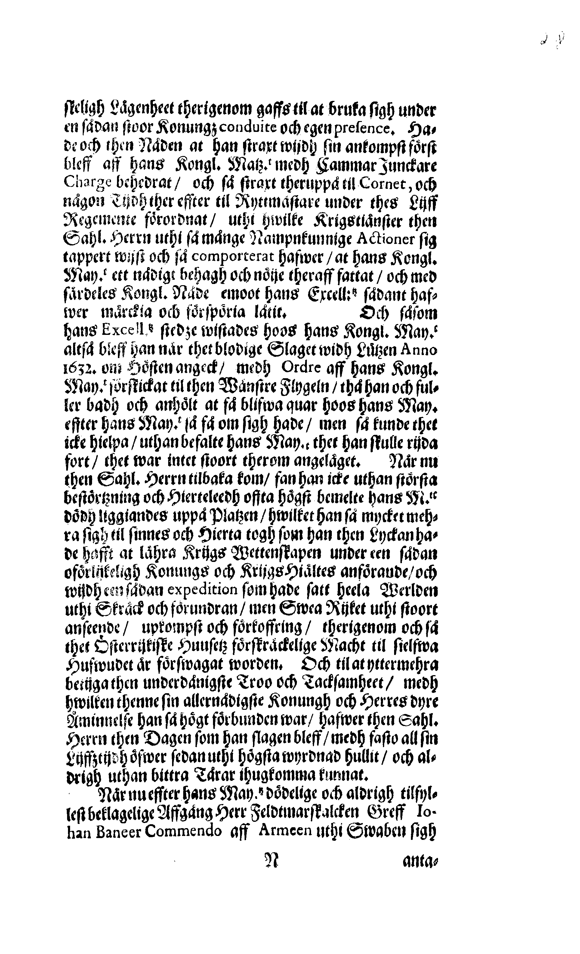 Här är Groo, i Döden Roo Och hwyla fölger upå Nöda, THER finna wij wår deel och boo När wij upstå ifrå the Döda. Förestält uthi Een Christelig Predikan Hwilken Tå … Herr CARL GUSTAF WRANGEL, … Medh stoor och wederbörligh solennitet wardt begrafwen … Uthi Stockholm och Kongl. Riddare Kyrckia … Åhret 1680 the 21 September