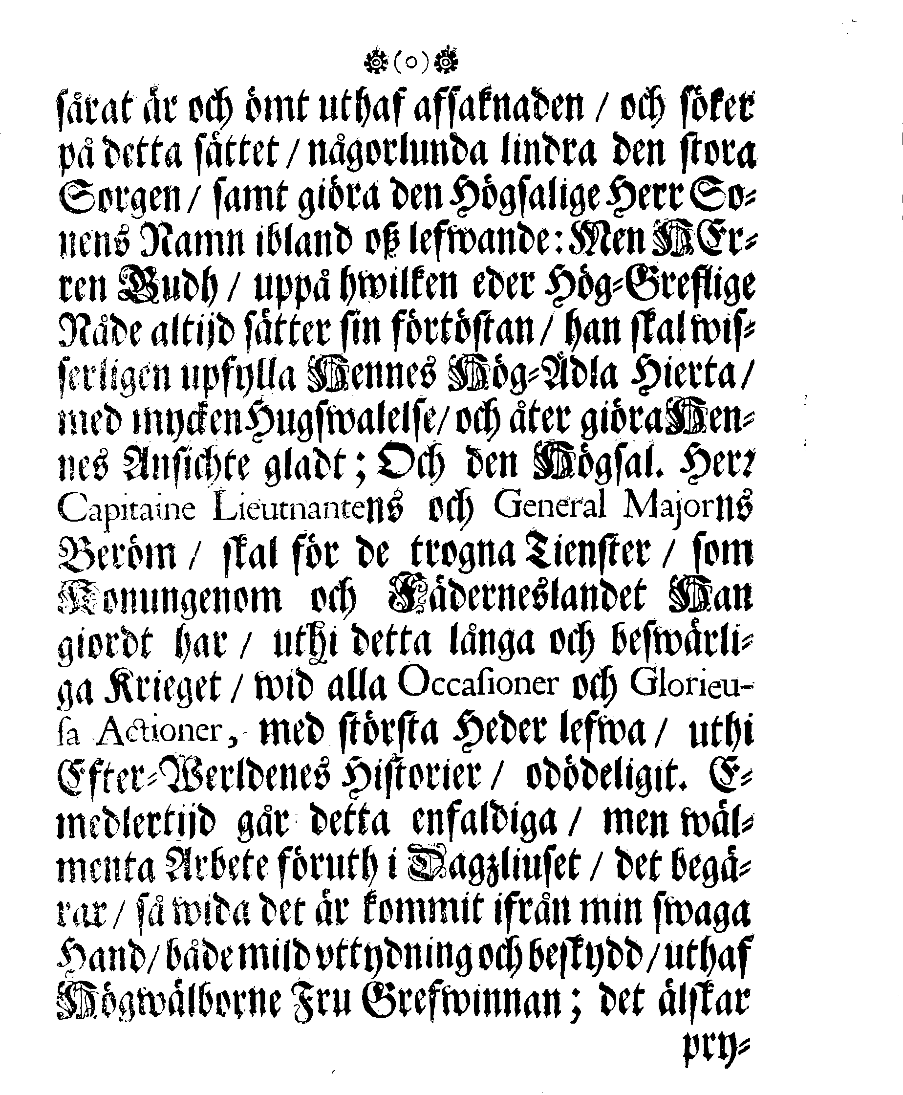 Höga Guds Barnas Tanckar, Då Hans Kongl. Maij:tz wår Allernådigste KONUNGS Fordom, Troo Man, Capitaine Lieutenant af des Lijf-Drabanter och General Major af Cavallerie, Den Högwälborne Herren och Grefwen, Grefwe CARL WRANGEL, … Blef med Christelige Ceremonier begrafwen uthi Kyrckian i Ketzschav i Sachsen