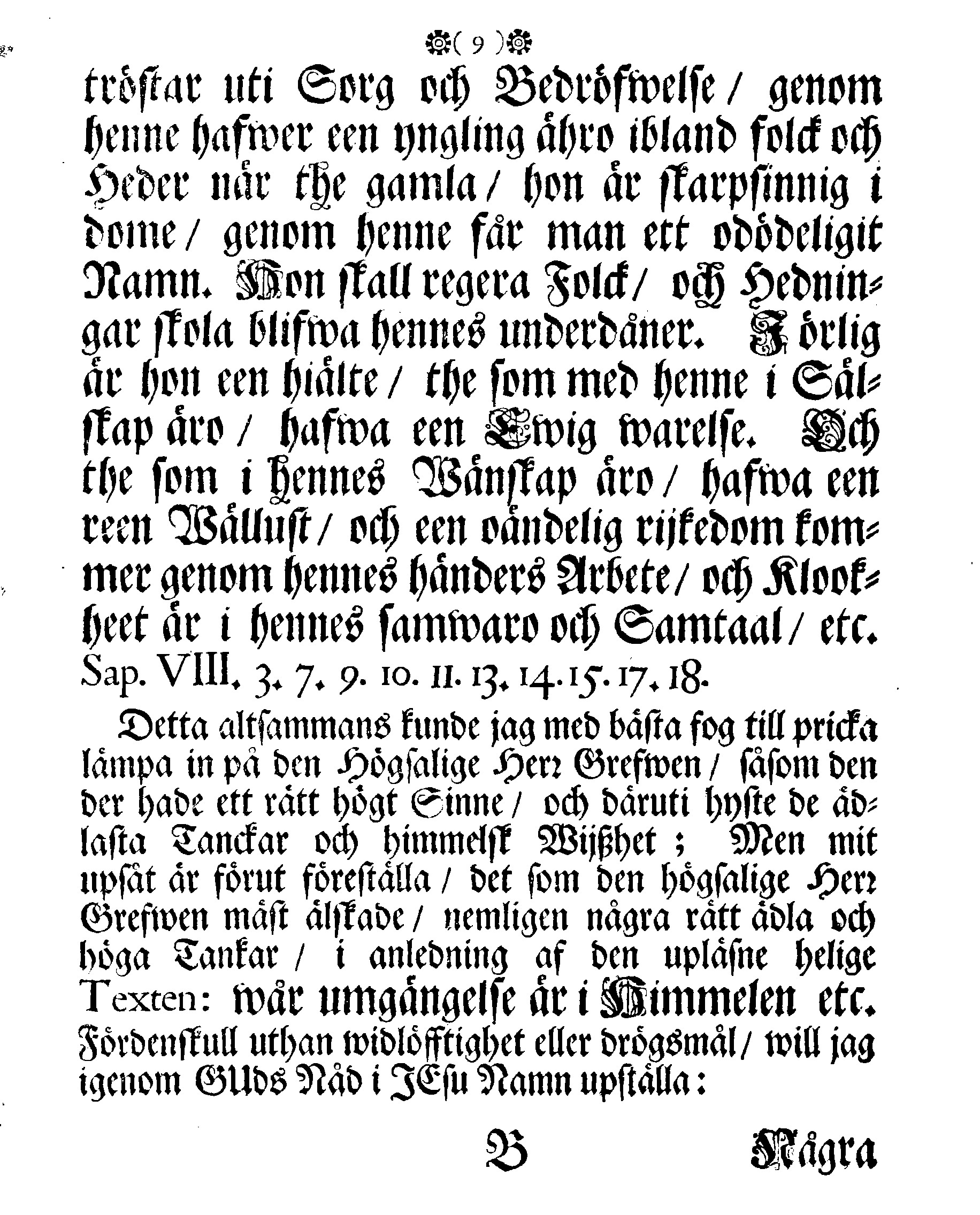 Höga Guds Barnas Tanckar, Då Hans Kongl. Maij:tz wår Allernådigste KONUNGS Fordom, Troo Man, Capitaine Lieutenant af des Lijf-Drabanter och General Major af Cavallerie, Den Högwälborne Herren och Grefwen, Grefwe CARL WRANGEL, … Blef med Christelige Ceremonier begrafwen uthi Kyrckian i Ketzschav i Sachsen