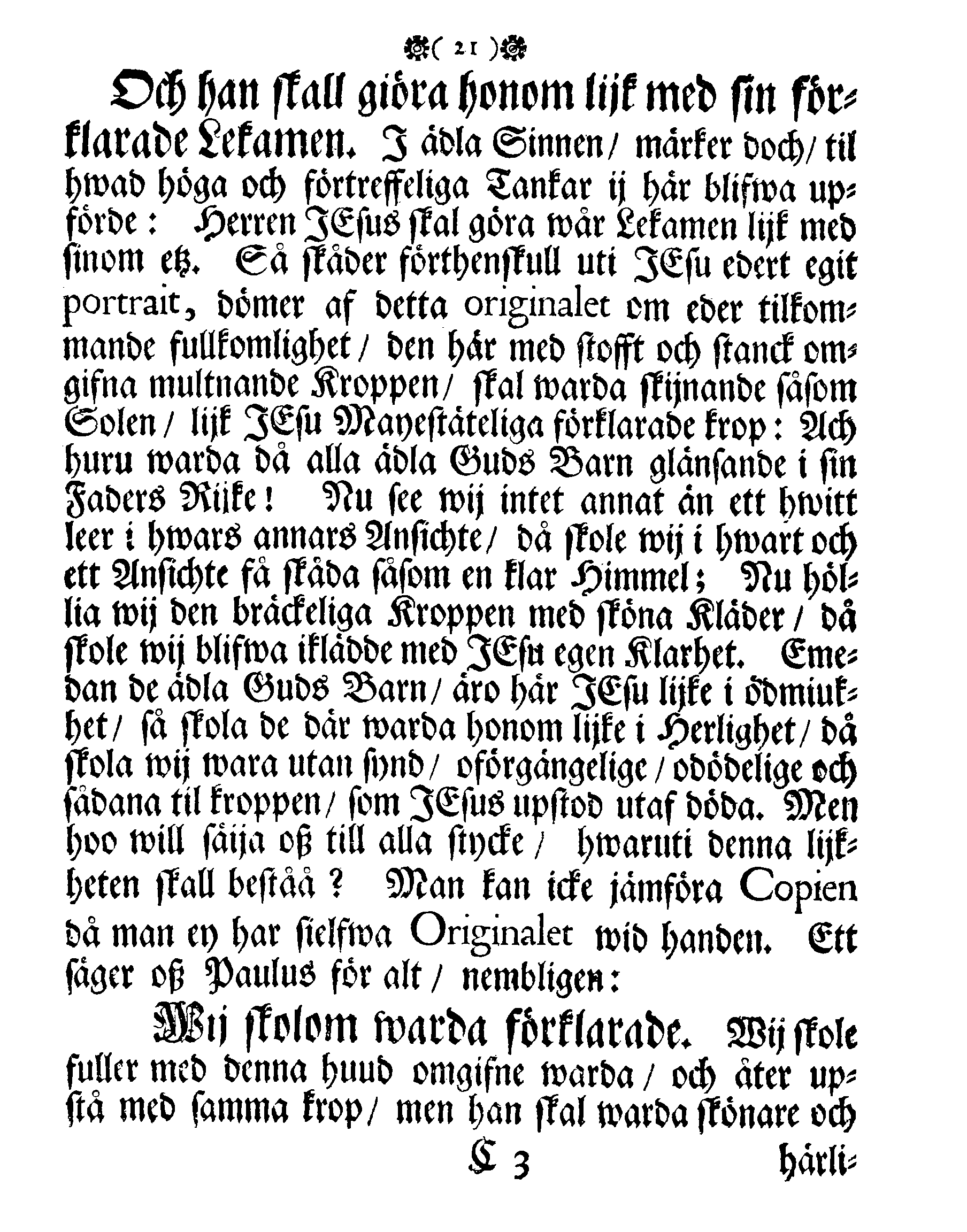 Höga Guds Barnas Tanckar, Då Hans Kongl. Maij:tz wår Allernådigste KONUNGS Fordom, Troo Man, Capitaine Lieutenant af des Lijf-Drabanter och General Major af Cavallerie, Den Högwälborne Herren och Grefwen, Grefwe CARL WRANGEL, … Blef med Christelige Ceremonier begrafwen uthi Kyrckian i Ketzschav i Sachsen