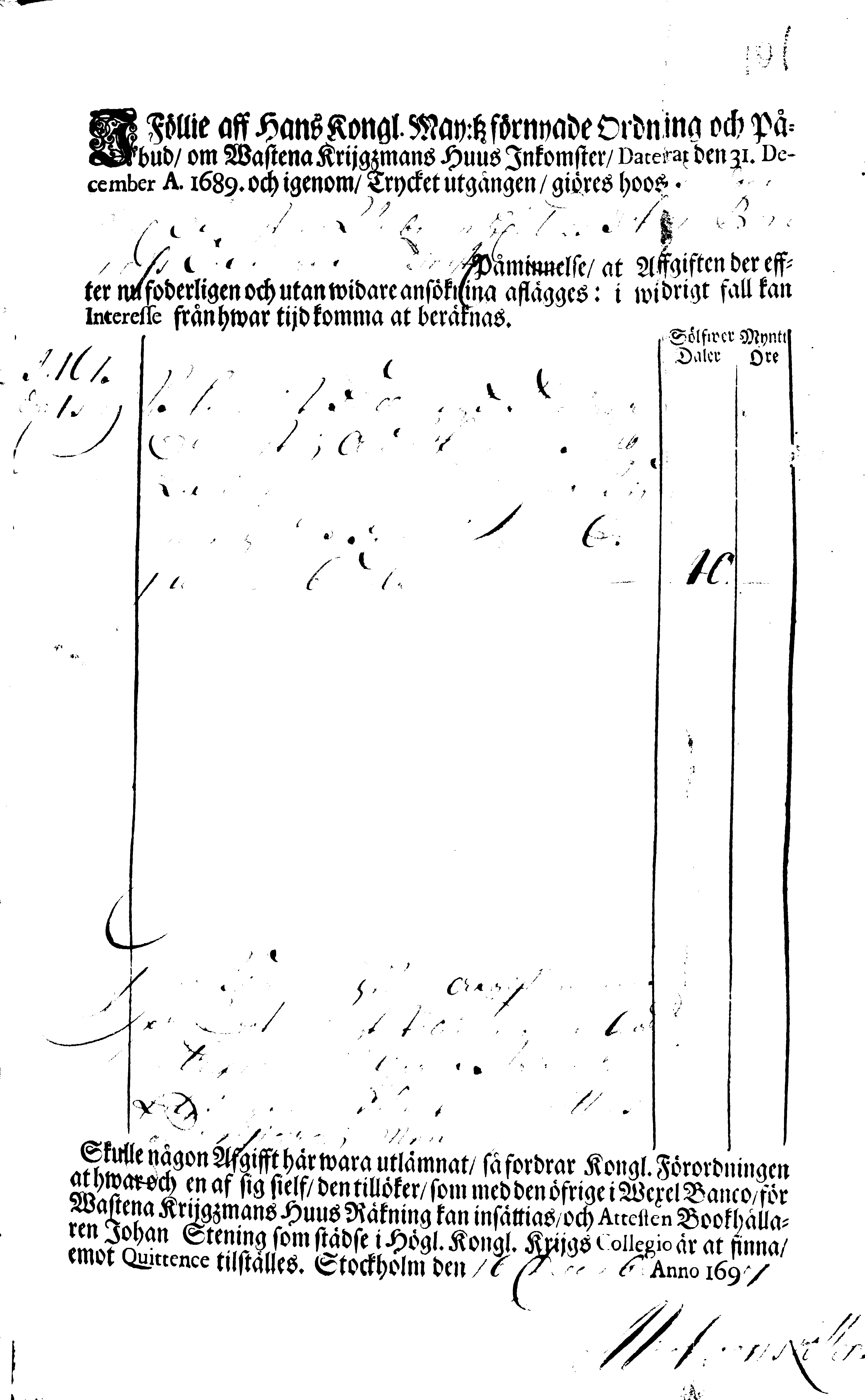 [Kuningliku Sõjakolleegiumi kiri]