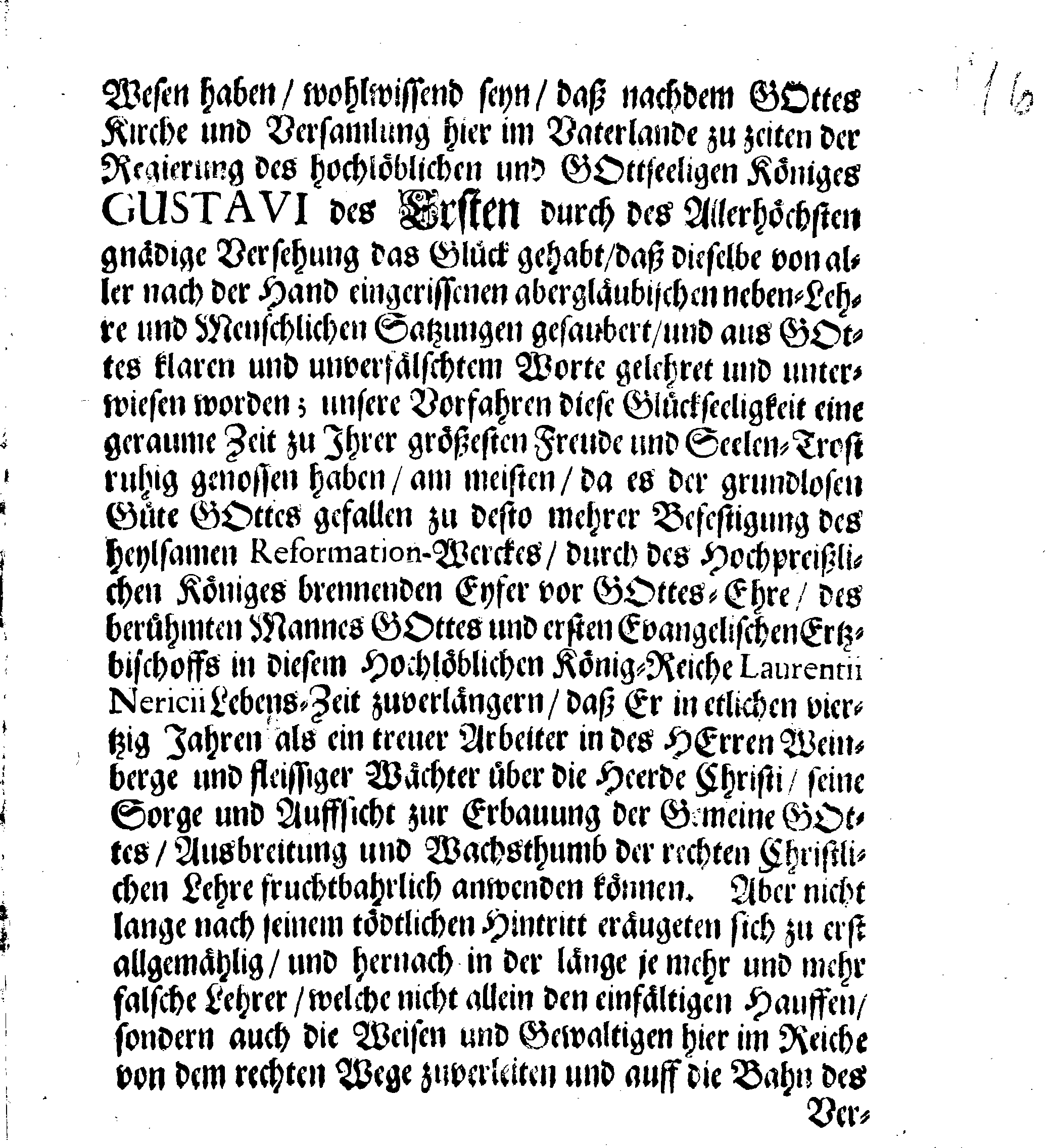 Danck- und Bitt-Schrifft, auff Ihrer Königl. Majest. gnädigsten Befehl von allen Predigt-Stühlen im gantzen Reiche und darunter liegenden Provincien, abzulesen DOMINICA ESTO MIHI, oder am Fasten-Sonn-Tage, im Jahr M. DC. XCIII. an welchem nach Verlauff eben von hundert Jahren begangen ward das Gedächtniß des Concilii Upsaliensis