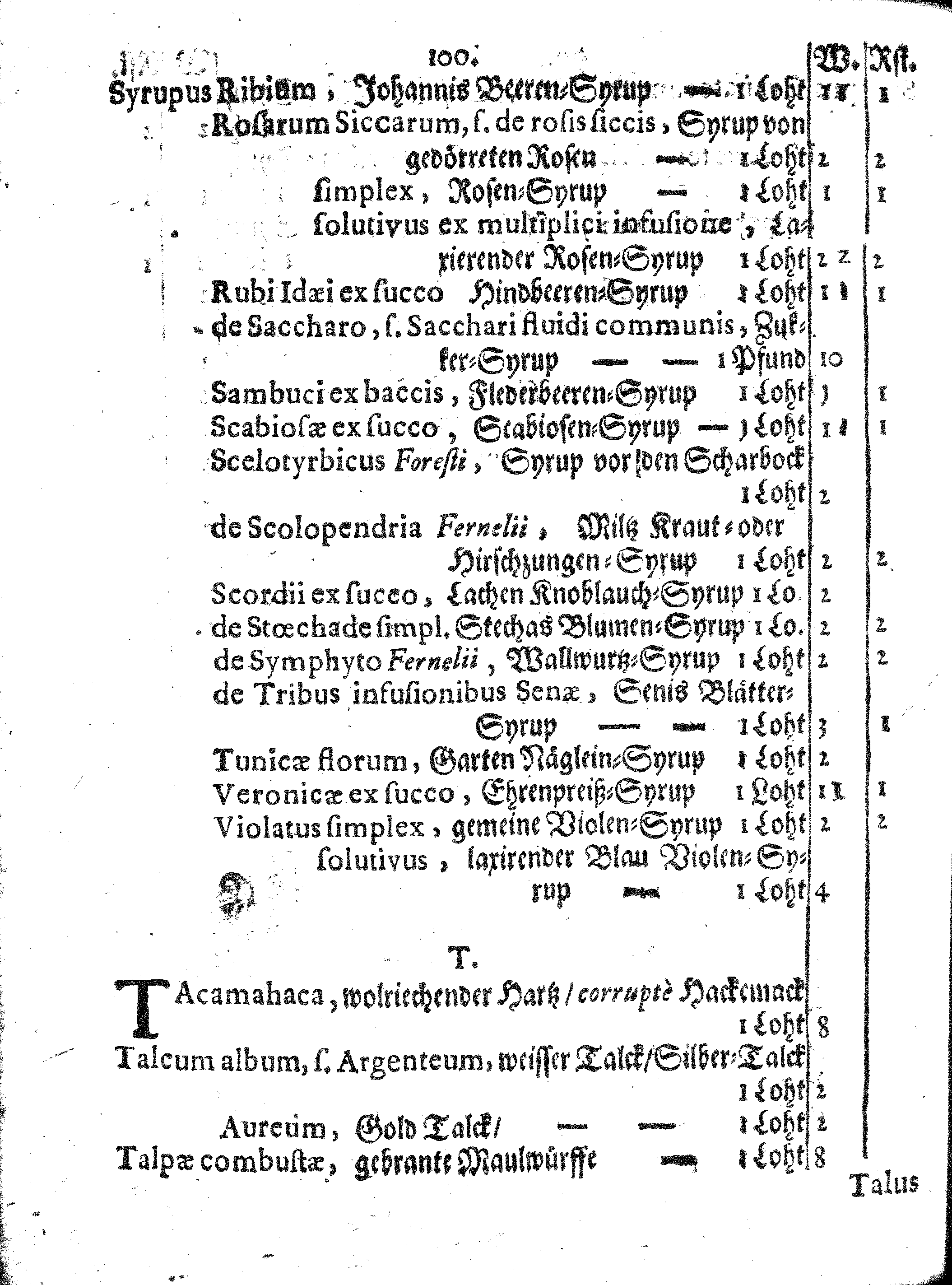 E. E. Raths Der Königl. Stadt Reval Eingeführte Apotheker-Ordnung und TAXA
