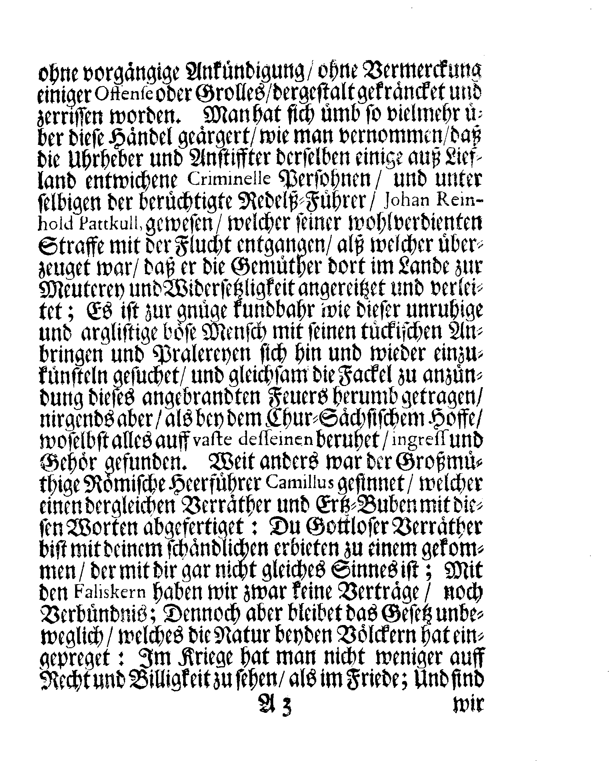 Das Mit höchstem Unfug angefochtene Liefland Oder Rechts-Beständige Fürstellung Von Dem Feindlichen Tückischen Einbruch Der Chur-Sächsischen Kriegs-Völcker In Lief-Land Der Unpartheischen Ehrbahren Welt Zu Reiffer Beurtheilung Anheim gegeben