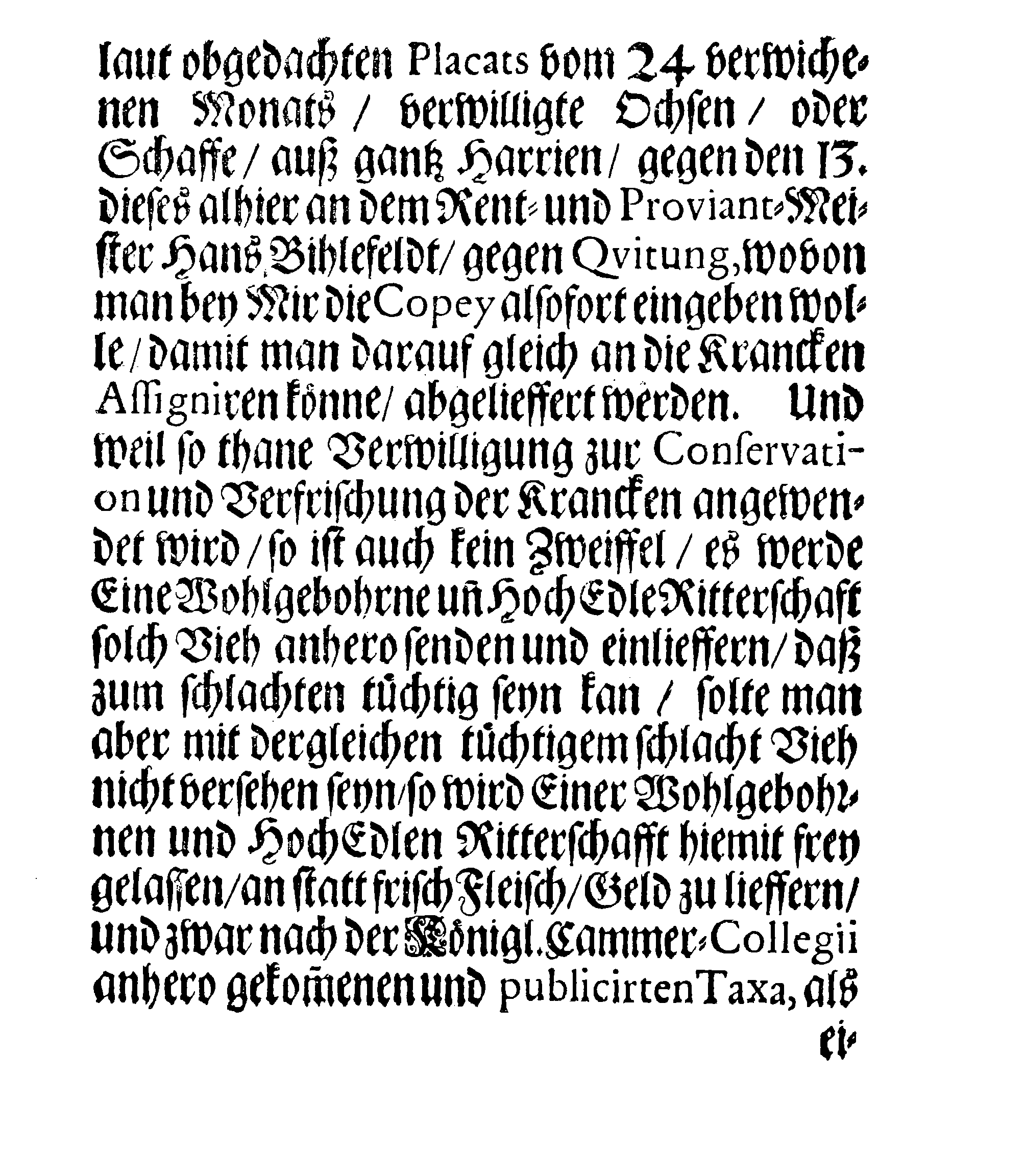 [Wolmar Anton von Schlippenbachi korraldus]