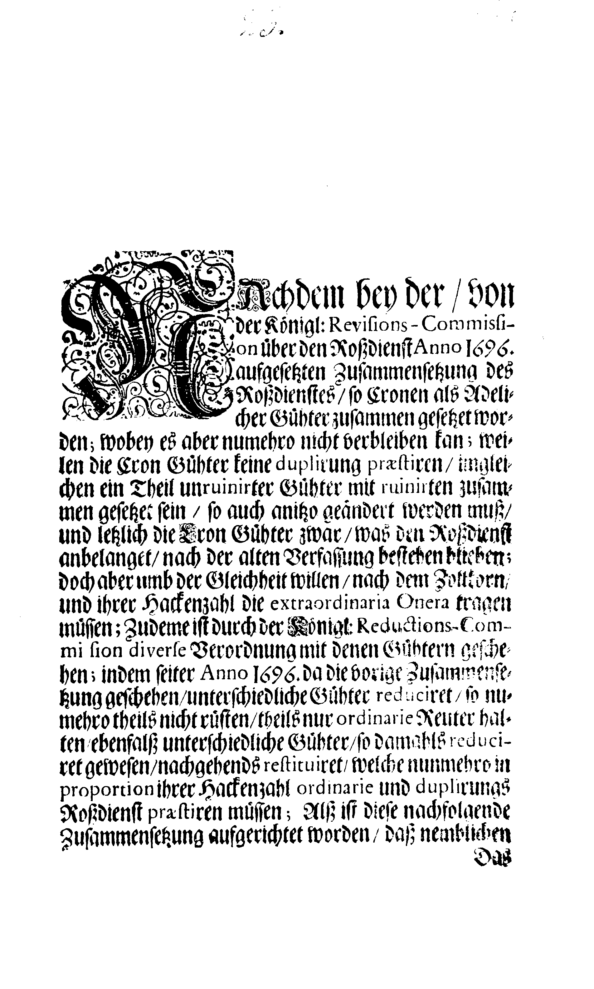 [Wolmar Anton von Schlippenbachi korraldus]