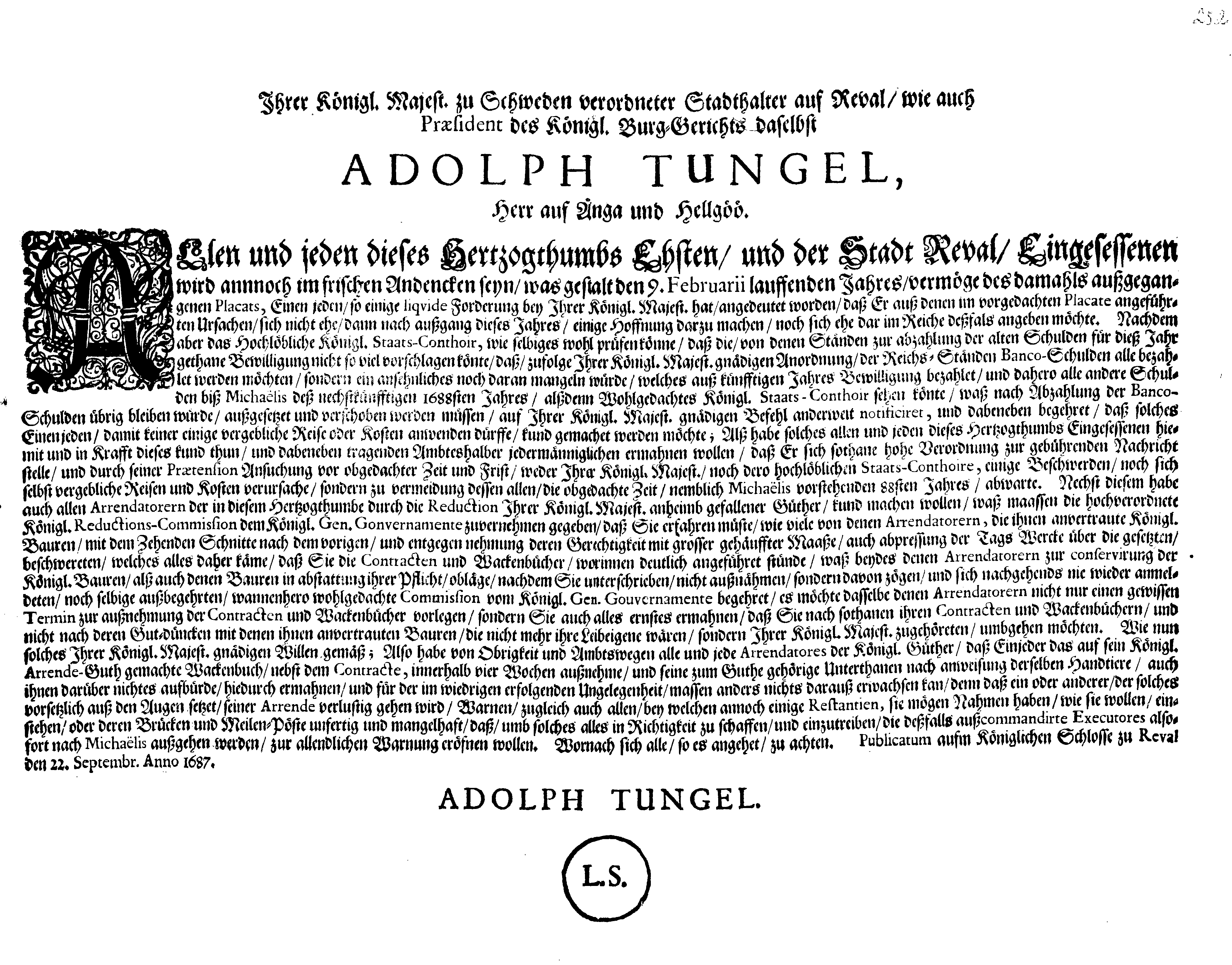 [Adolf Tungeli korraldus]