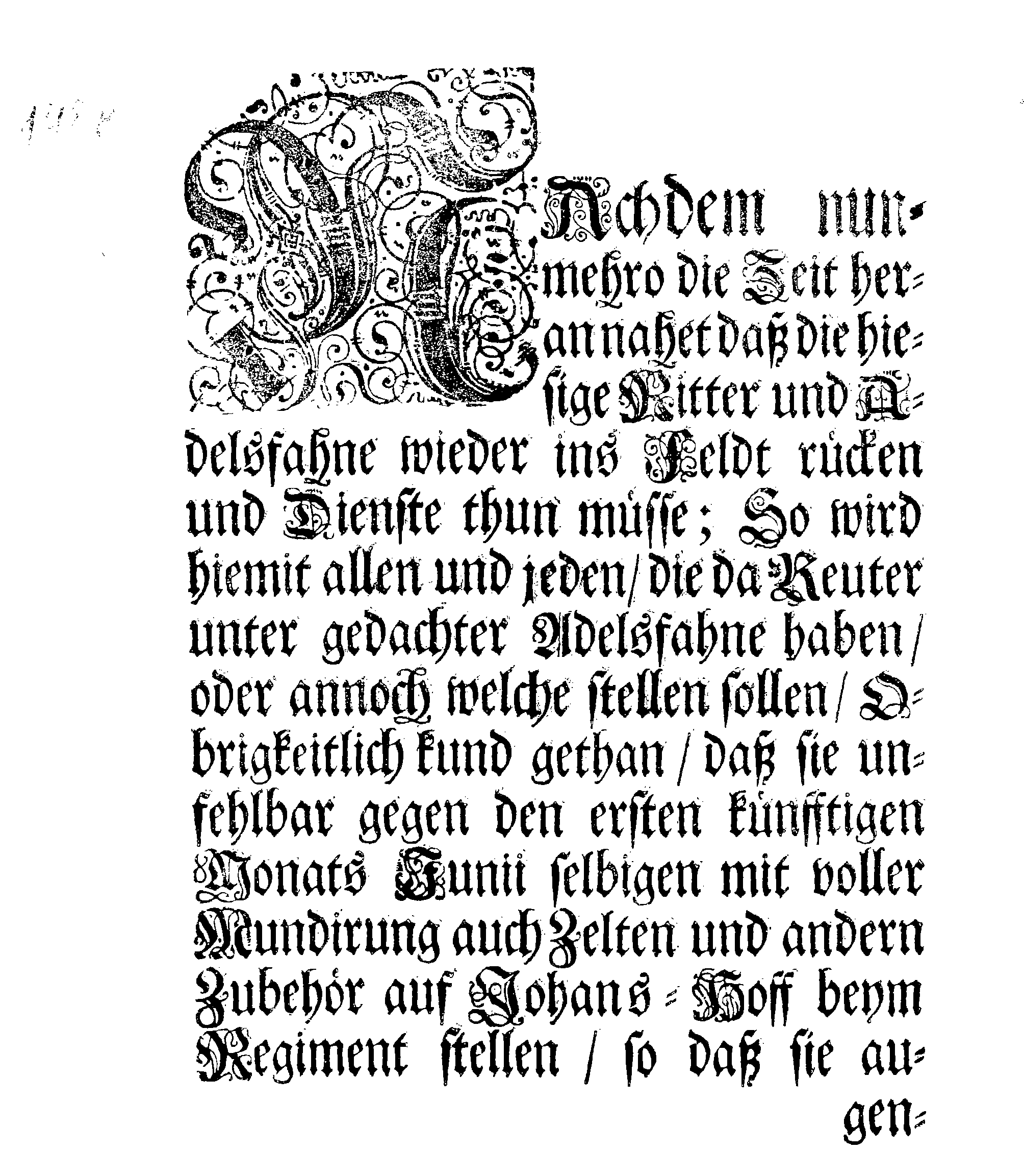 [Wolmar Anton von Schlippenbachi korraldus]