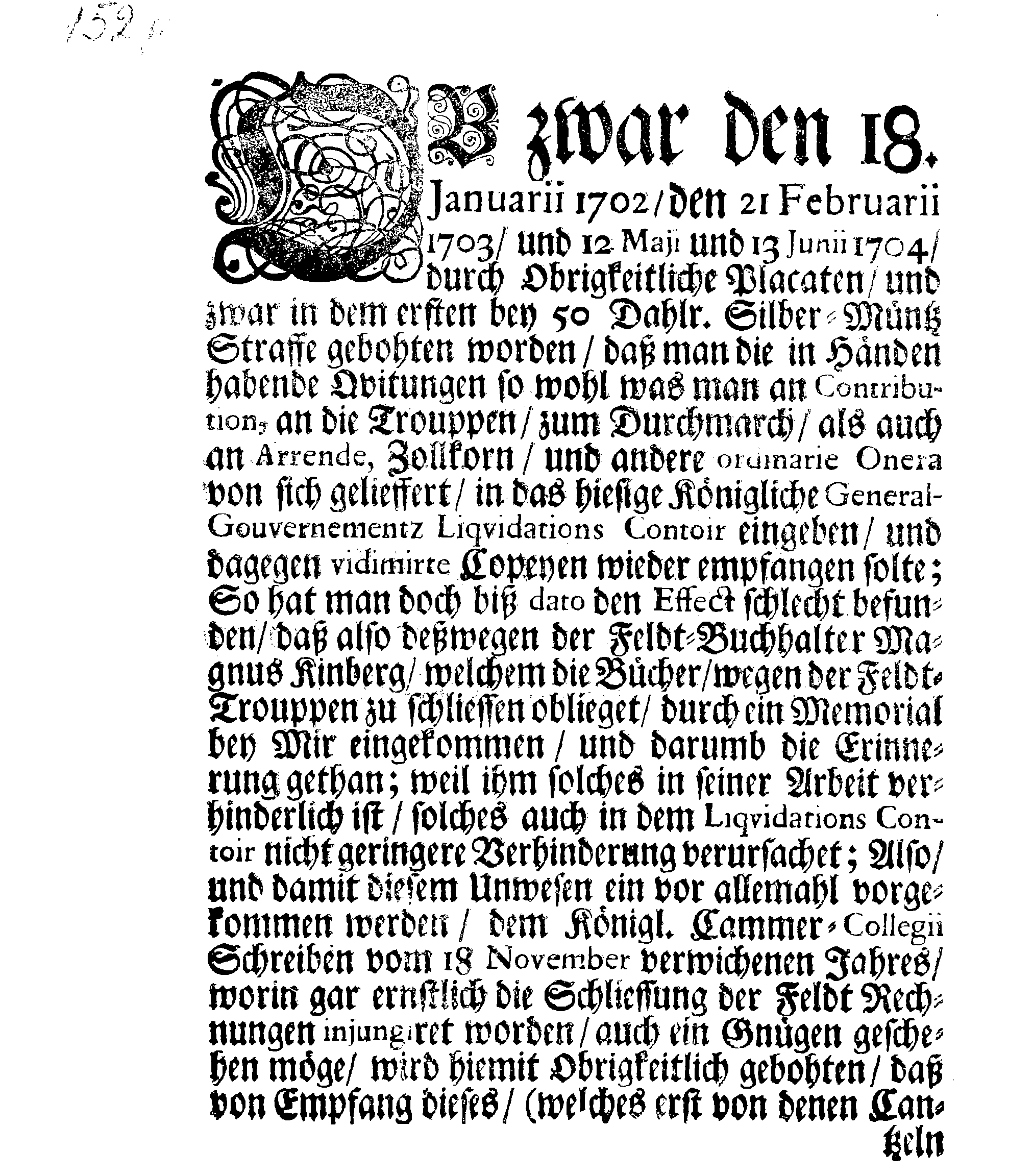 [Wolmar Anton von Schlippenbachi korraldus]