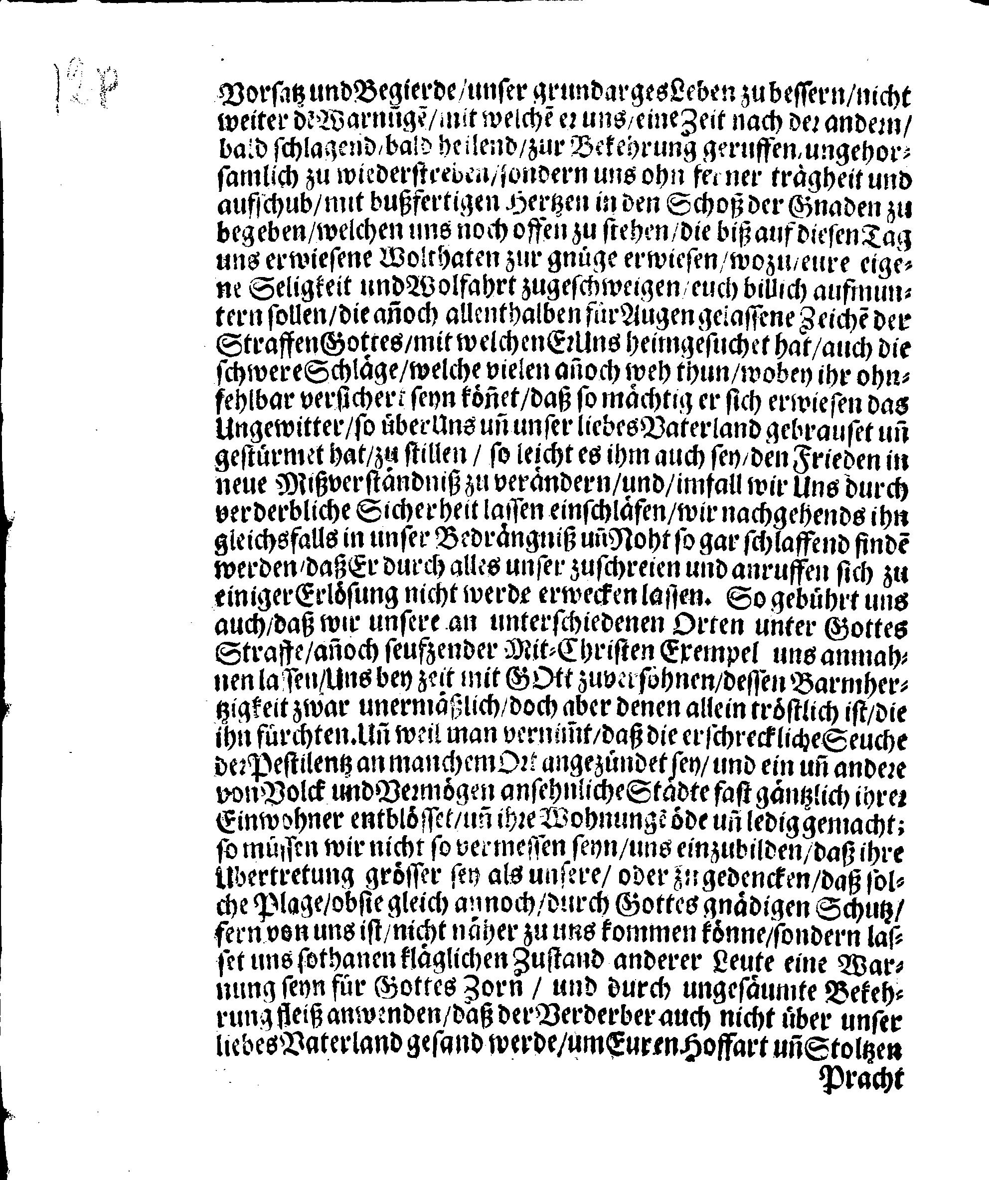Ihr. Königl. Majest. PLACAT, Wegen Vier allgemeiner Solennen Danck-Fast- und Bet-Tage, welche istlauffenden Jahres, über das gantze Reich Schweden, und den darunter liegenden Provincien, wie auch Groß-Fürstenthum Finland, sampt Ehst- Lief und Ingermanland, feyerlich gehalten werden sollen