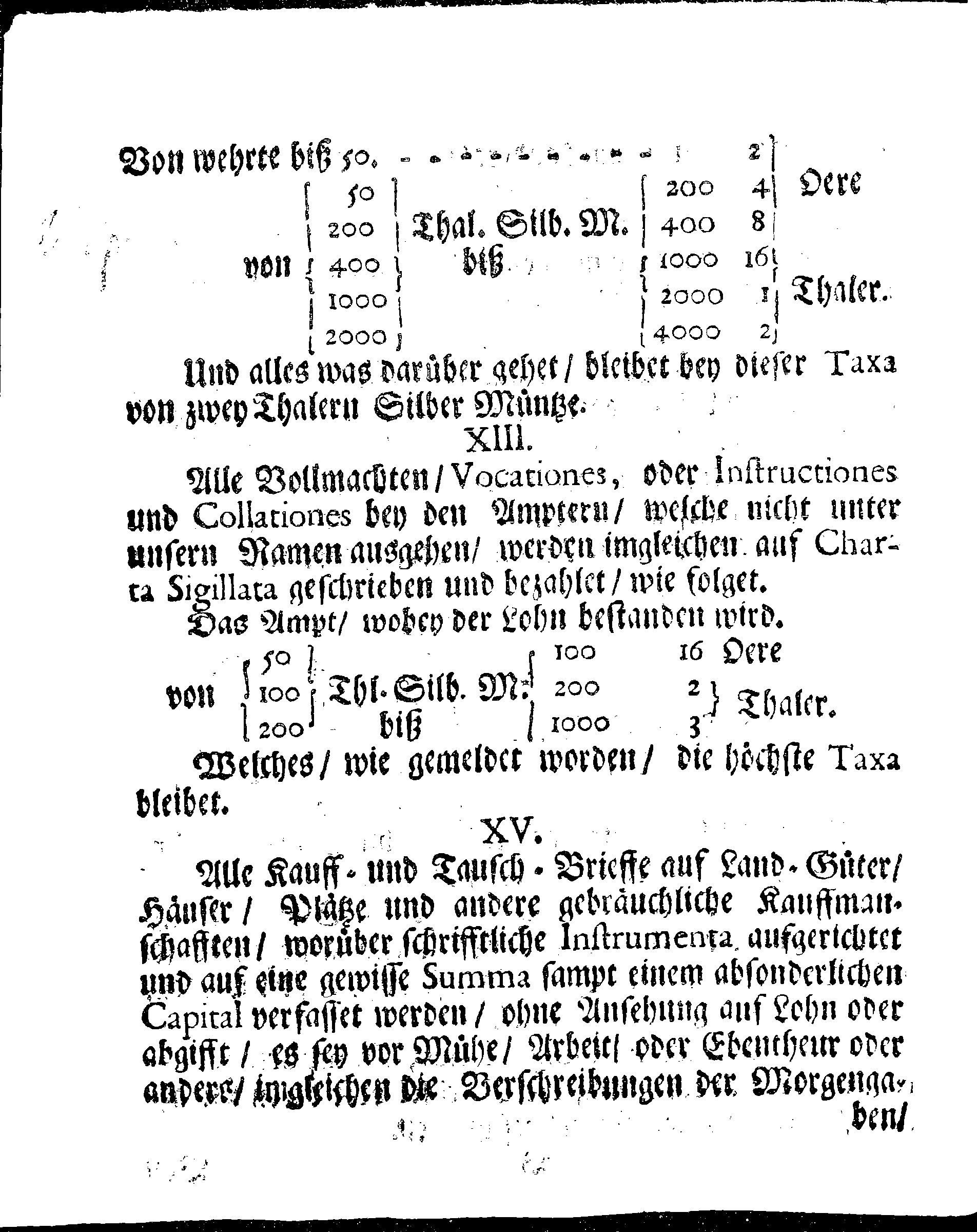 Ihrer Königl. May.tt Stadga und Verordnung, Angehend CHARTAM SIGILLATAM oder Gestempelt Papier