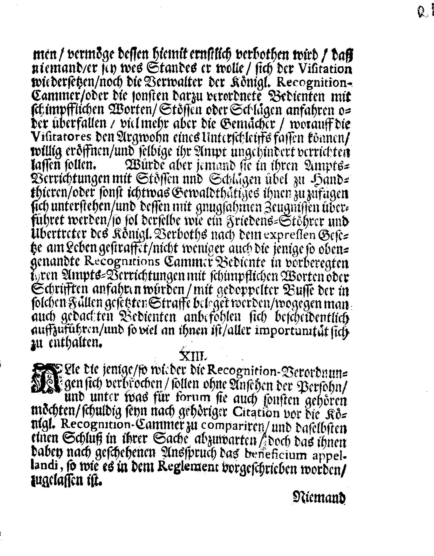 [Gustav Adolph Strömfeldti korraldus]