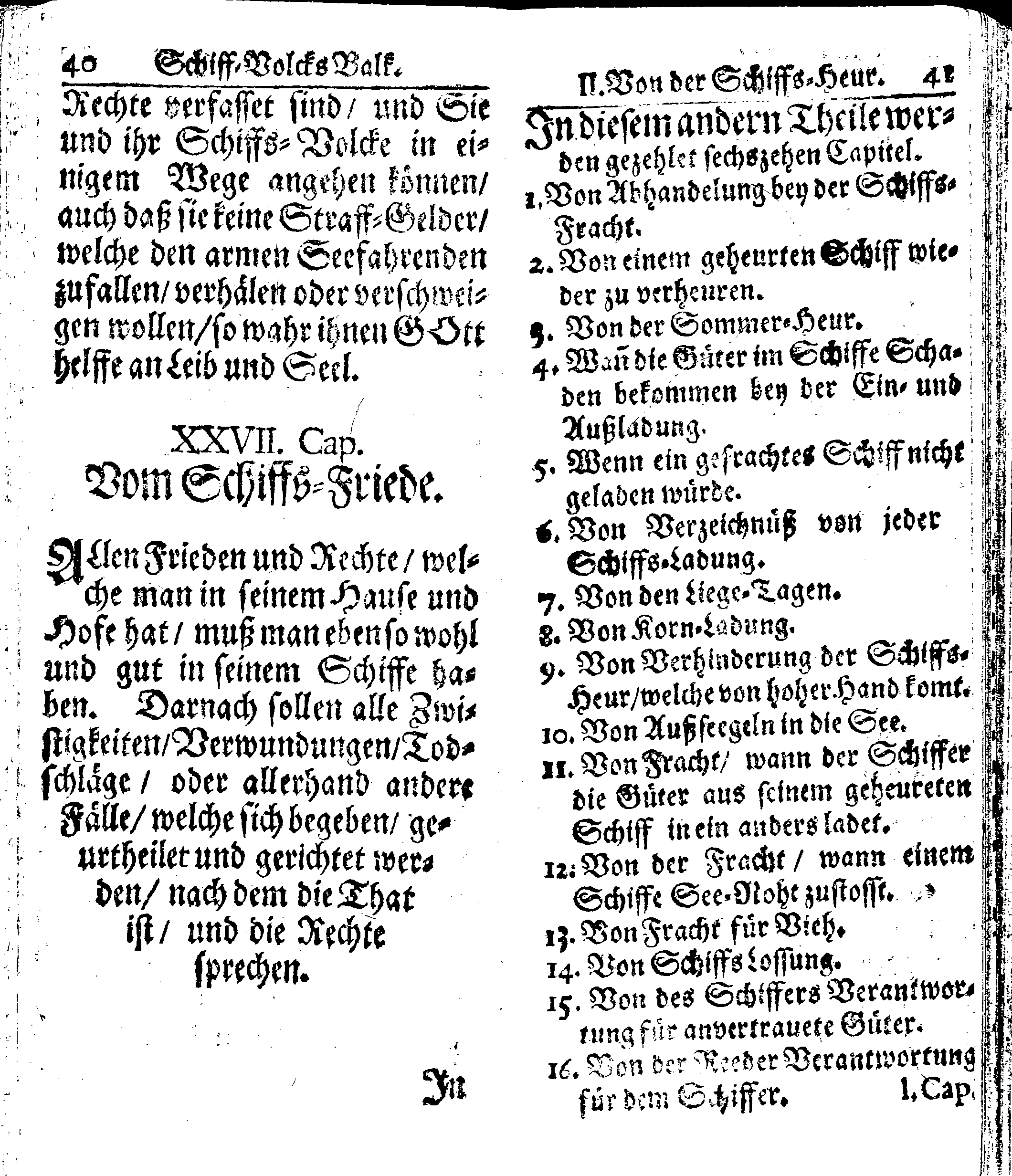 Der reiche Schweden See-Recht Welches von dem Großmächtigsten Könige und Herrn, Hn. CARL dem Eilfften, Der Schwedn, Gothen und Wenden Könige, [etc.] [etc.] [etc.] Im Jahr nach Christi Gebuhrt, 1667. ist verordnet worden. In Teutscher Sprache Ao.1670. in Wißmar gedruckt. Nunmehro aber auffs neue mit Fleiß übersehen, und verbessert, Auch mit vielen nach der Zeit ausgegangenen Königl. Schwedischen Verordnungen, denn Kauff-Leuten, Schiffern, Reedern, bey der See-Fahrt, zur Nachricht, vermehret, Und nach vieler Verlangen in kleinerem Format neu auffgelegt worden