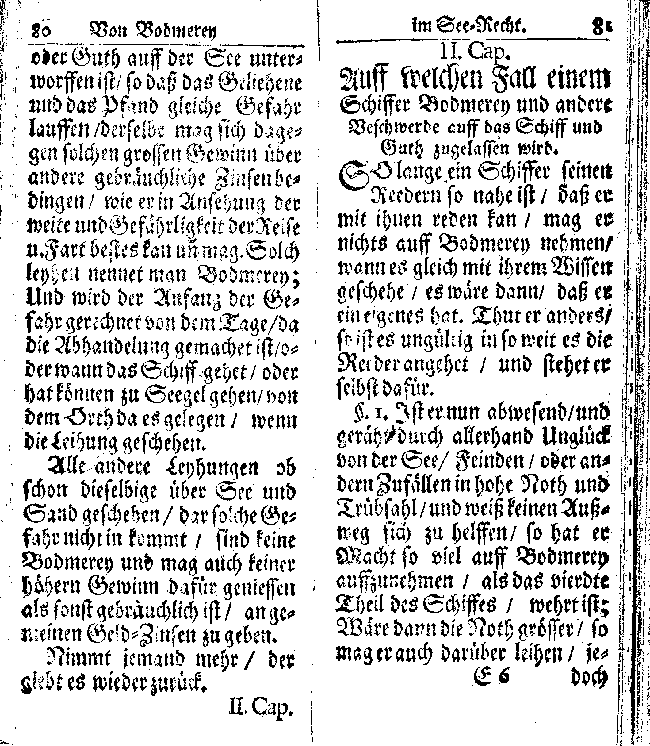 Der reiche Schweden See-Recht Welches von dem Großmächtigsten Könige und Herrn, Hn. CARL dem Eilfften, Der Schwedn, Gothen und Wenden Könige, [etc.] [etc.] [etc.] Im Jahr nach Christi Gebuhrt, 1667. ist verordnet worden. In Teutscher Sprache Ao.1670. in Wißmar gedruckt. Nunmehro aber auffs neue mit Fleiß übersehen, und verbessert, Auch mit vielen nach der Zeit ausgegangenen Königl. Schwedischen Verordnungen, denn Kauff-Leuten, Schiffern, Reedern, bey der See-Fahrt, zur Nachricht, vermehret, Und nach vieler Verlangen in kleinerem Format neu auffgelegt worden