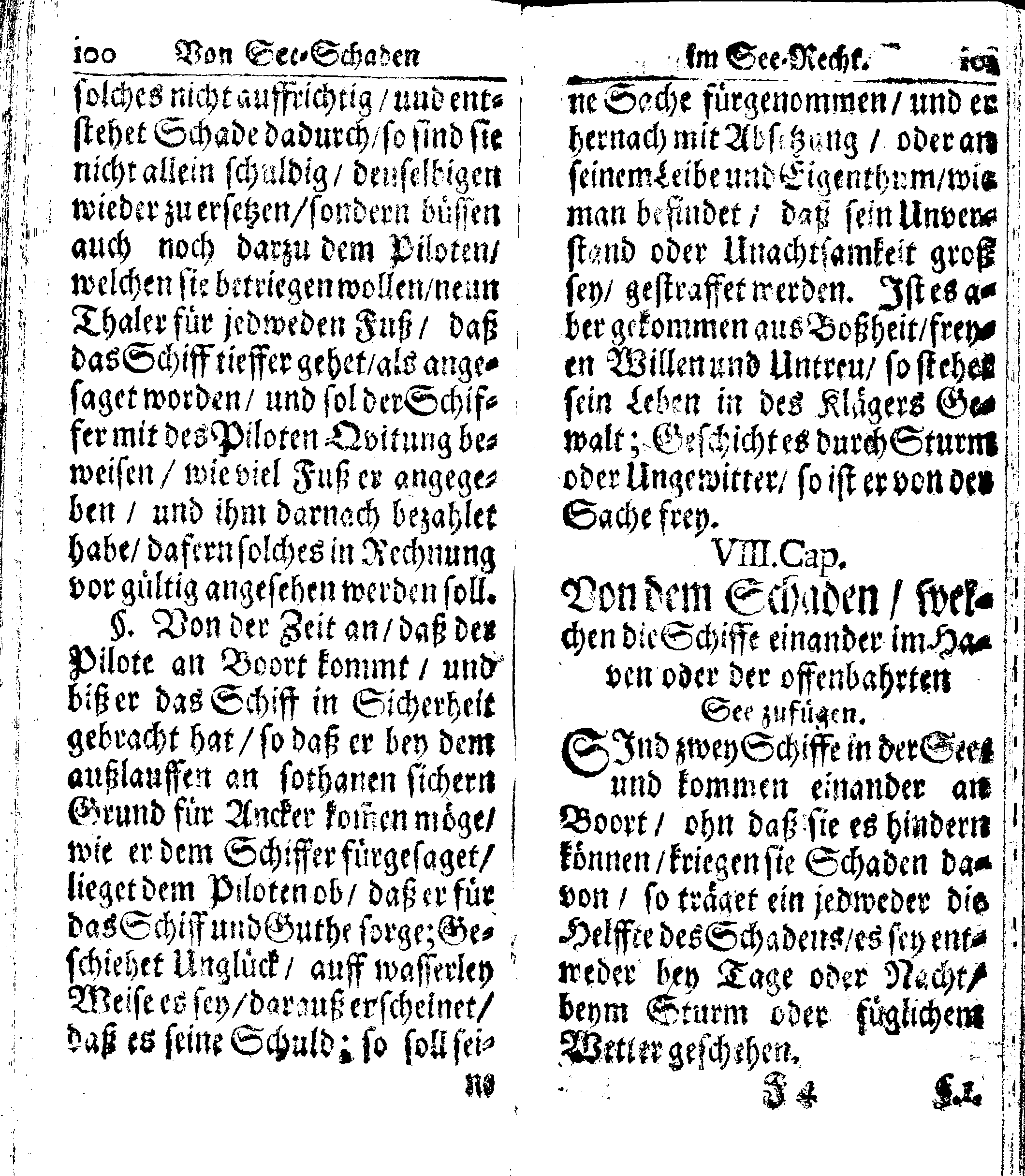 Der reiche Schweden See-Recht Welches von dem Großmächtigsten Könige und Herrn, Hn. CARL dem Eilfften, Der Schwedn, Gothen und Wenden Könige, [etc.] [etc.] [etc.] Im Jahr nach Christi Gebuhrt, 1667. ist verordnet worden. In Teutscher Sprache Ao.1670. in Wißmar gedruckt. Nunmehro aber auffs neue mit Fleiß übersehen, und verbessert, Auch mit vielen nach der Zeit ausgegangenen Königl. Schwedischen Verordnungen, denn Kauff-Leuten, Schiffern, Reedern, bey der See-Fahrt, zur Nachricht, vermehret, Und nach vieler Verlangen in kleinerem Format neu auffgelegt worden