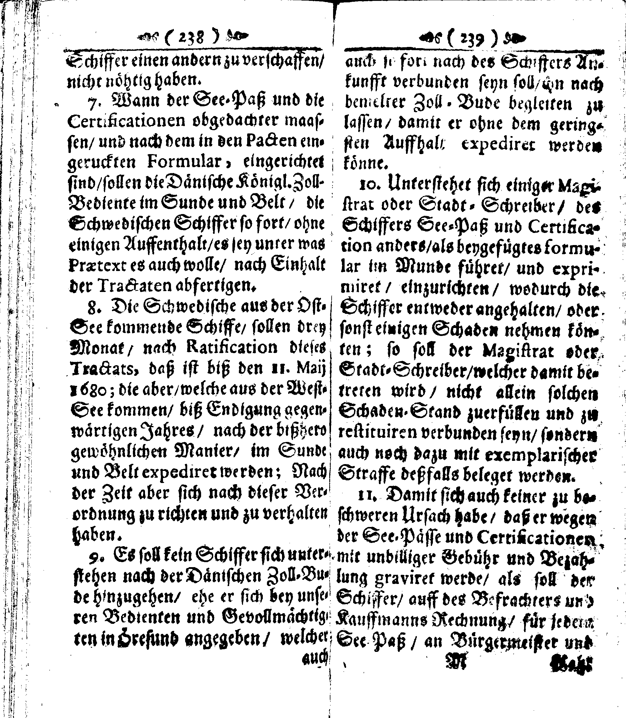 Der reiche Schweden See-Recht Welches von dem Großmächtigsten Könige und Herrn, Hn. CARL dem Eilfften, Der Schwedn, Gothen und Wenden Könige, [etc.] [etc.] [etc.] Im Jahr nach Christi Gebuhrt, 1667. ist verordnet worden. In Teutscher Sprache Ao.1670. in Wißmar gedruckt. Nunmehro aber auffs neue mit Fleiß übersehen, und verbessert, Auch mit vielen nach der Zeit ausgegangenen Königl. Schwedischen Verordnungen, denn Kauff-Leuten, Schiffern, Reedern, bey der See-Fahrt, zur Nachricht, vermehret, Und nach vieler Verlangen in kleinerem Format neu auffgelegt worden
