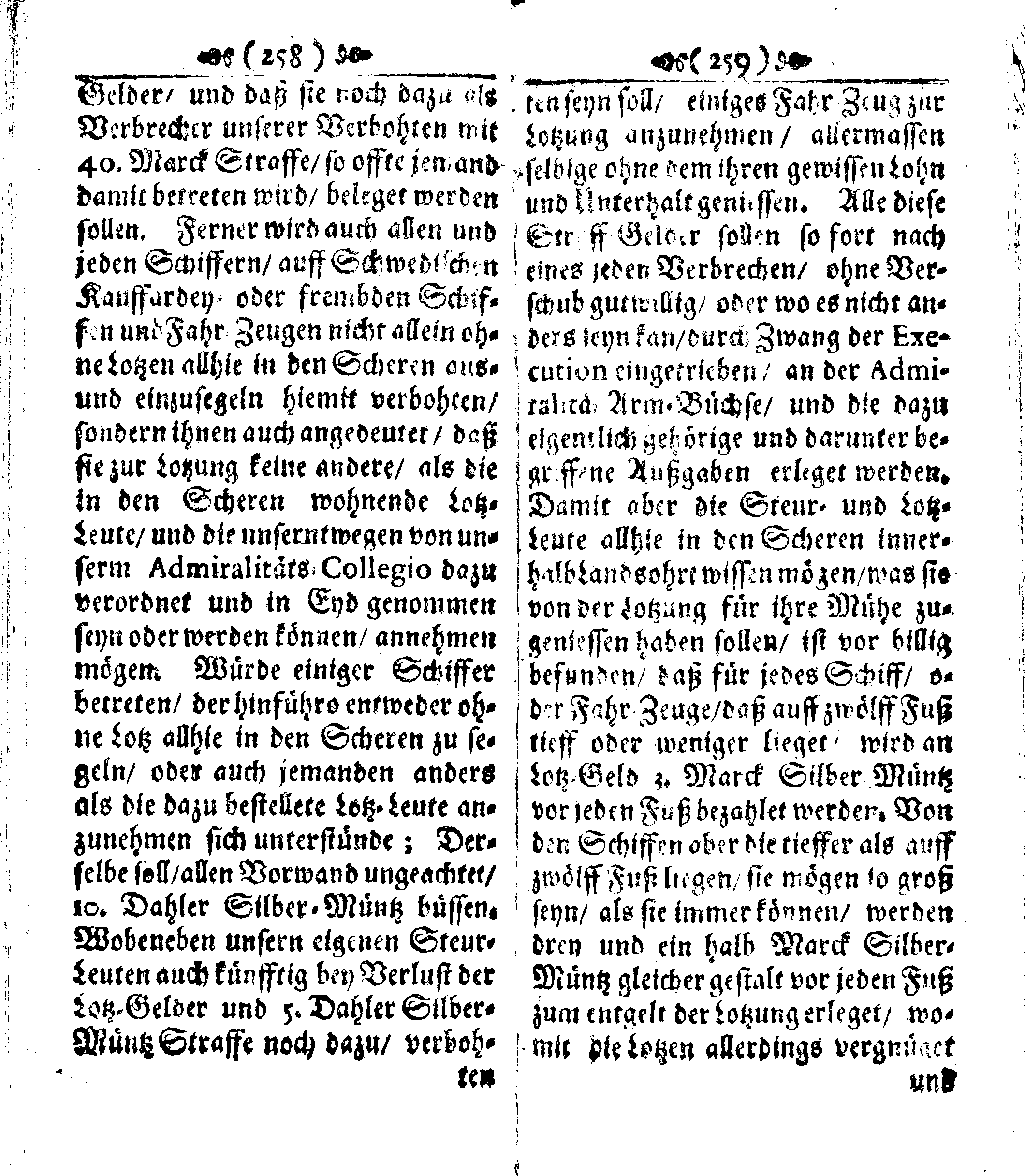 Der reiche Schweden See-Recht Welches von dem Großmächtigsten Könige und Herrn, Hn. CARL dem Eilfften, Der Schwedn, Gothen und Wenden Könige, [etc.] [etc.] [etc.] Im Jahr nach Christi Gebuhrt, 1667. ist verordnet worden. In Teutscher Sprache Ao.1670. in Wißmar gedruckt. Nunmehro aber auffs neue mit Fleiß übersehen, und verbessert, Auch mit vielen nach der Zeit ausgegangenen Königl. Schwedischen Verordnungen, denn Kauff-Leuten, Schiffern, Reedern, bey der See-Fahrt, zur Nachricht, vermehret, Und nach vieler Verlangen in kleinerem Format neu auffgelegt worden