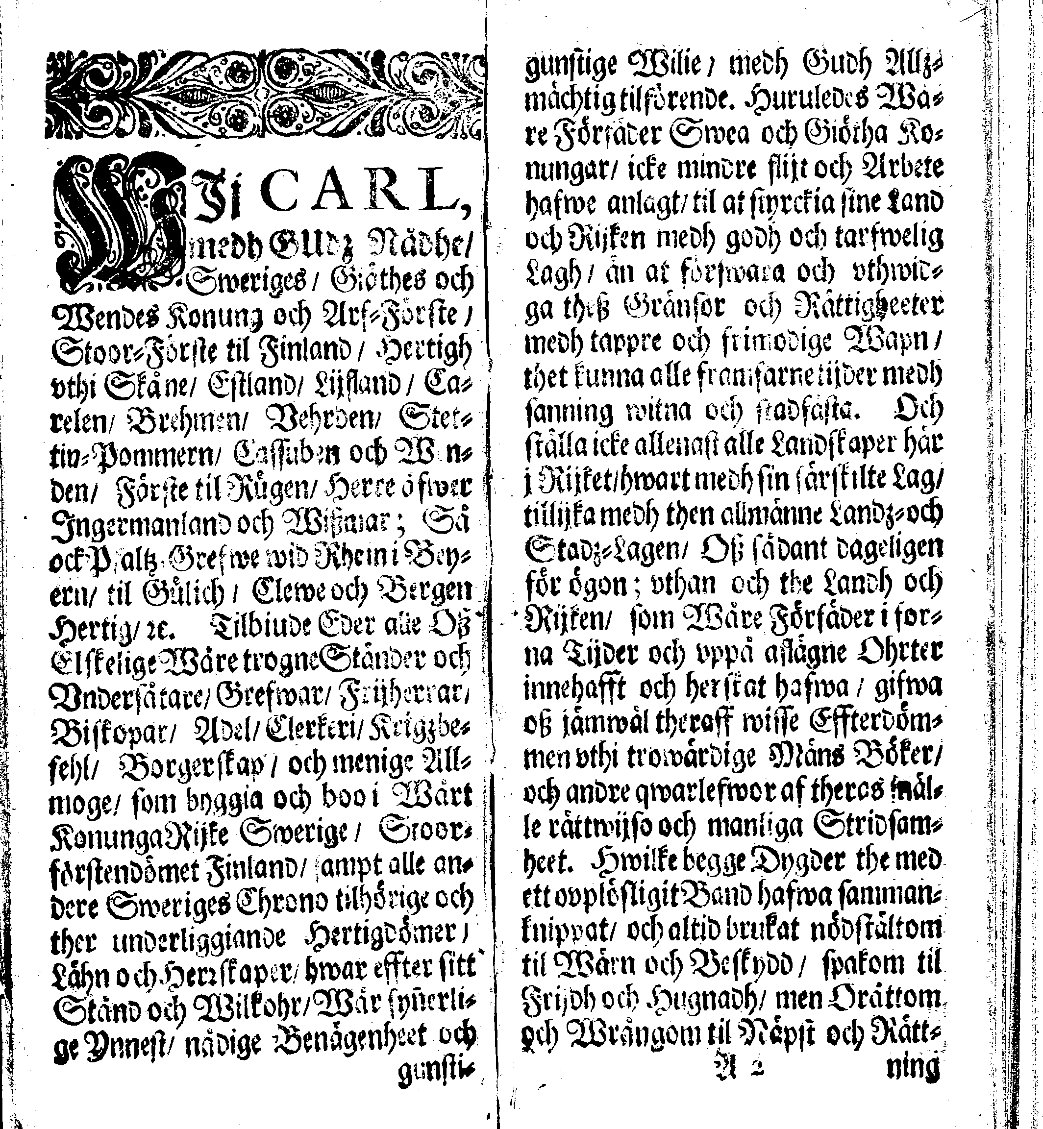 Siö-Lagh: Som Then Stoormächtigste Konung och Herre Her CARL then Elffte, Sweriges, Göthes och Wändes Konung, [etc.] Åhr 1667 hafwer låtit författa, Af Trycket utgå och Publicera. Nu effter mångens Begäran i mindre Format, af nyo omtryckt, Med Förökning af åtskillige Kongl. May:tz Stadgar och Förordningar. Angående Alt hwad Kiöpman, Redare, Skippare och Lodzmän, wid Skip-Farten; for In- och Utgående, böra i Acht taga