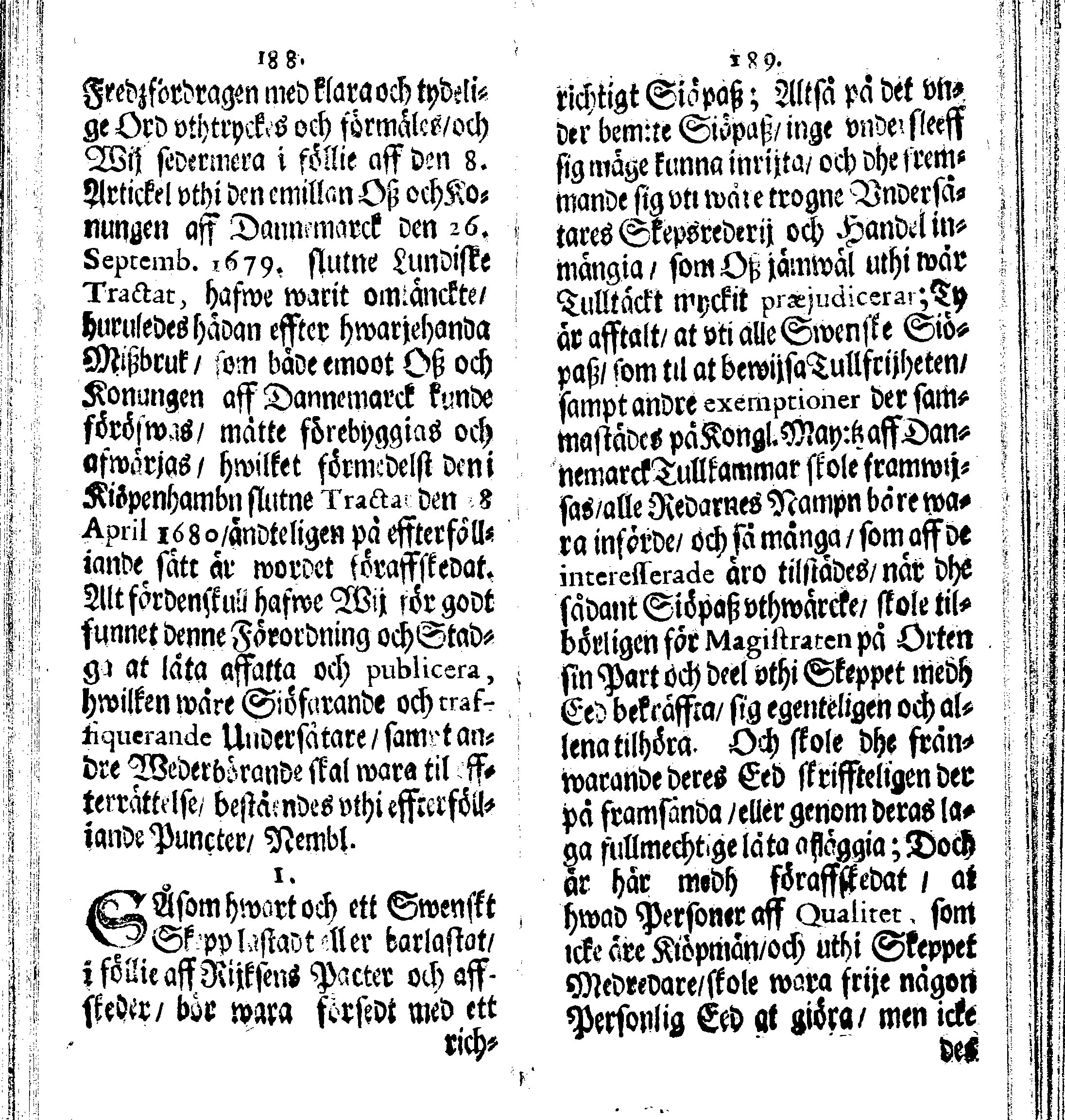Siö-Lagh: Som Then Stoormächtigste Konung och Herre Her CARL then Elffte, Sweriges, Göthes och Wändes Konung, [etc.] Åhr 1667 hafwer låtit författa, Af Trycket utgå och Publicera. Nu effter mångens Begäran i mindre Format, af nyo omtryckt, Med Förökning af åtskillige Kongl. May:tz Stadgar och Förordningar. Angående Alt hwad Kiöpman, Redare, Skippare och Lodzmän, wid Skip-Farten; for In- och Utgående, böra i Acht taga