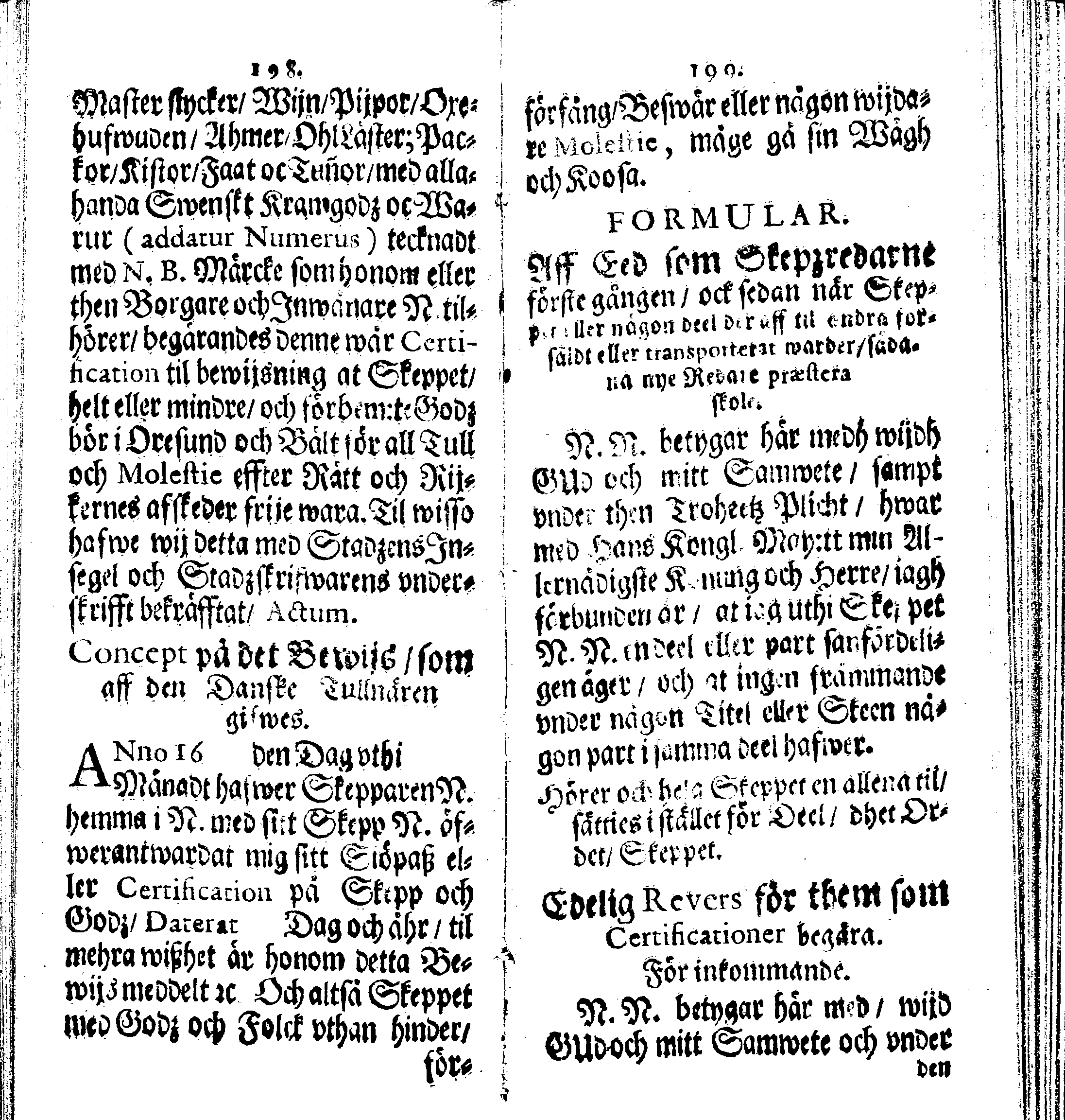 Siö-Lagh: Som Then Stoormächtigste Konung och Herre Her CARL then Elffte, Sweriges, Göthes och Wändes Konung, [etc.] Åhr 1667 hafwer låtit författa, Af Trycket utgå och Publicera. Nu effter mångens Begäran i mindre Format, af nyo omtryckt, Med Förökning af åtskillige Kongl. May:tz Stadgar och Förordningar. Angående Alt hwad Kiöpman, Redare, Skippare och Lodzmän, wid Skip-Farten; for In- och Utgående, böra i Acht taga