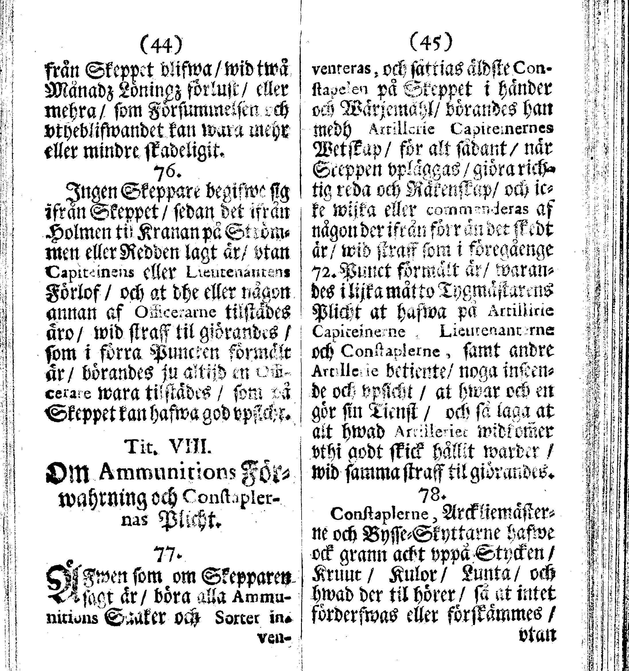 Siö-Lagh: Som Then Stoormächtigste Konung och Herre Her CARL then Elffte, Sweriges, Göthes och Wändes Konung, [etc.] Åhr 1667 hafwer låtit författa, Af Trycket utgå och Publicera. Nu effter mångens Begäran i mindre Format, af nyo omtryckt, Med Förökning af åtskillige Kongl. May:tz Stadgar och Förordningar. Angående Alt hwad Kiöpman, Redare, Skippare och Lodzmän, wid Skip-Farten; for In- och Utgående, böra i Acht taga