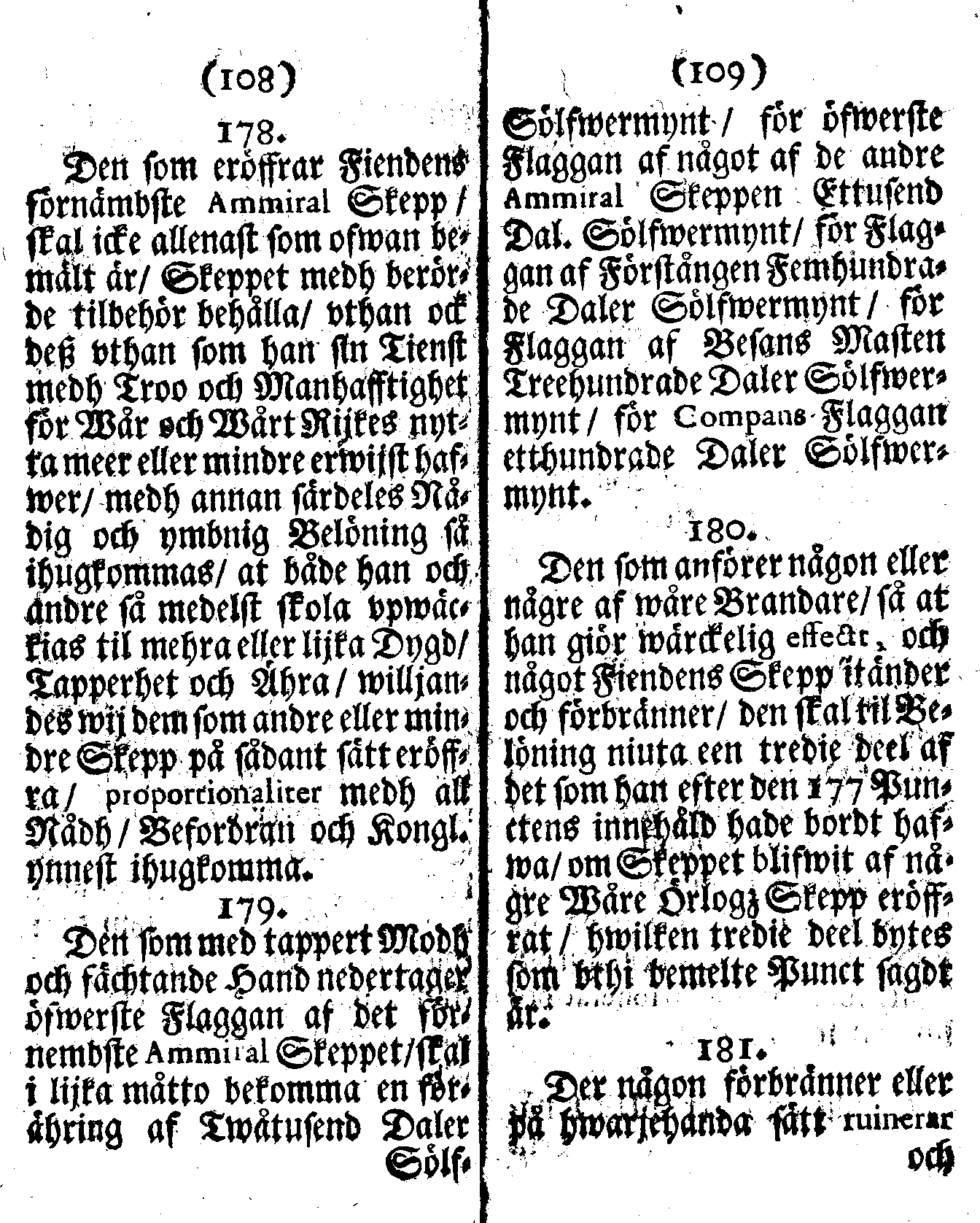 Siö-Lagh: Som Then Stoormächtigste Konung och Herre Her CARL then Elffte, Sweriges, Göthes och Wändes Konung, [etc.] Åhr 1667 hafwer låtit författa, Af Trycket utgå och Publicera. Nu effter mångens Begäran i mindre Format, af nyo omtryckt, Med Förökning af åtskillige Kongl. May:tz Stadgar och Förordningar. Angående Alt hwad Kiöpman, Redare, Skippare och Lodzmän, wid Skip-Farten; for In- och Utgående, böra i Acht taga
