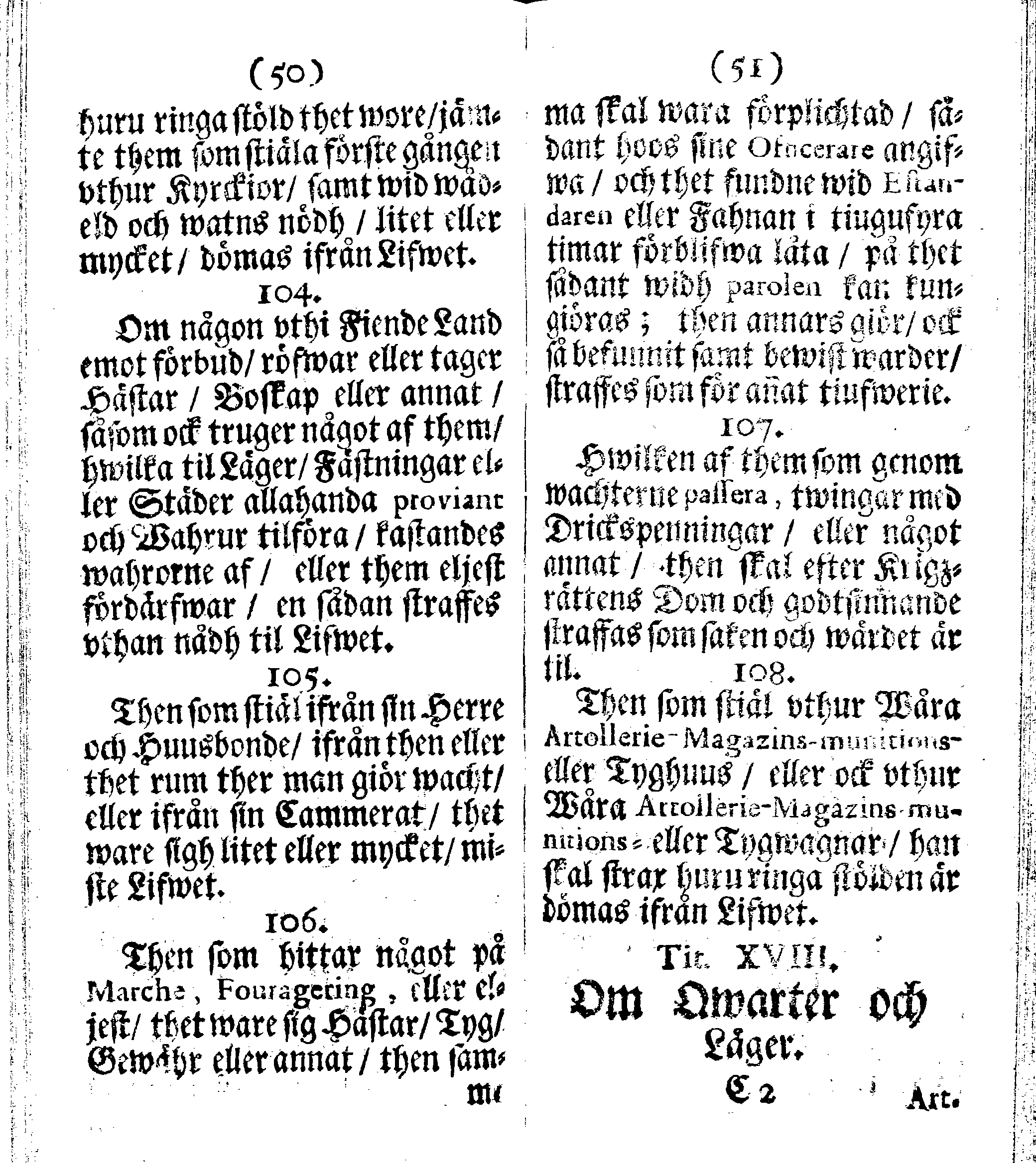 Siö-Lagh: Som Then Stoormächtigste Konung och Herre Her CARL then Elffte, Sweriges, Göthes och Wändes Konung, [etc.] Åhr 1667 hafwer låtit författa, Af Trycket utgå och Publicera. Nu effter mångens Begäran i mindre Format, af nyo omtryckt, Med Förökning af åtskillige Kongl. May:tz Stadgar och Förordningar. Angående Alt hwad Kiöpman, Redare, Skippare och Lodzmän, wid Skip-Farten; for In- och Utgående, böra i Acht taga