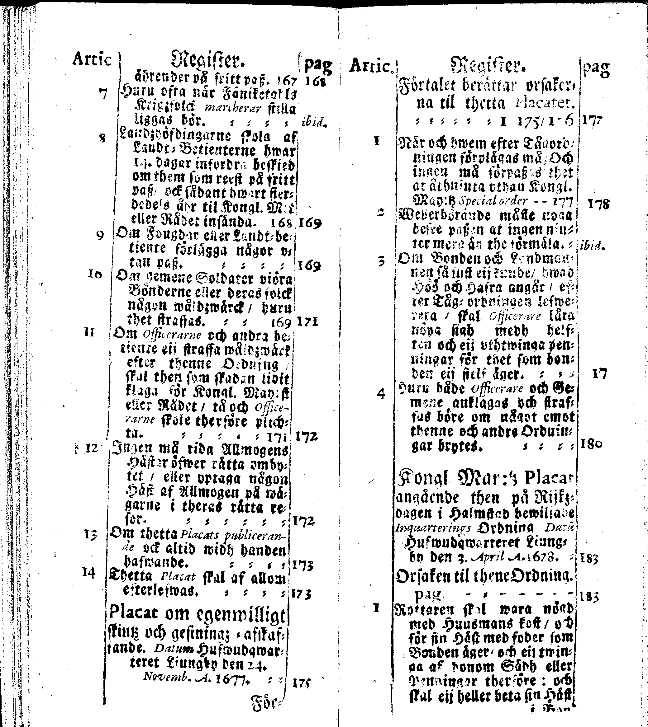Siö-Lagh: Som Then Stoormächtigste Konung och Herre Her CARL then Elffte, Sweriges, Göthes och Wändes Konung, [etc.] Åhr 1667 hafwer låtit författa, Af Trycket utgå och Publicera. Nu effter mångens Begäran i mindre Format, af nyo omtryckt, Med Förökning af åtskillige Kongl. May:tz Stadgar och Förordningar. Angående Alt hwad Kiöpman, Redare, Skippare och Lodzmän, wid Skip-Farten; for In- och Utgående, böra i Acht taga
