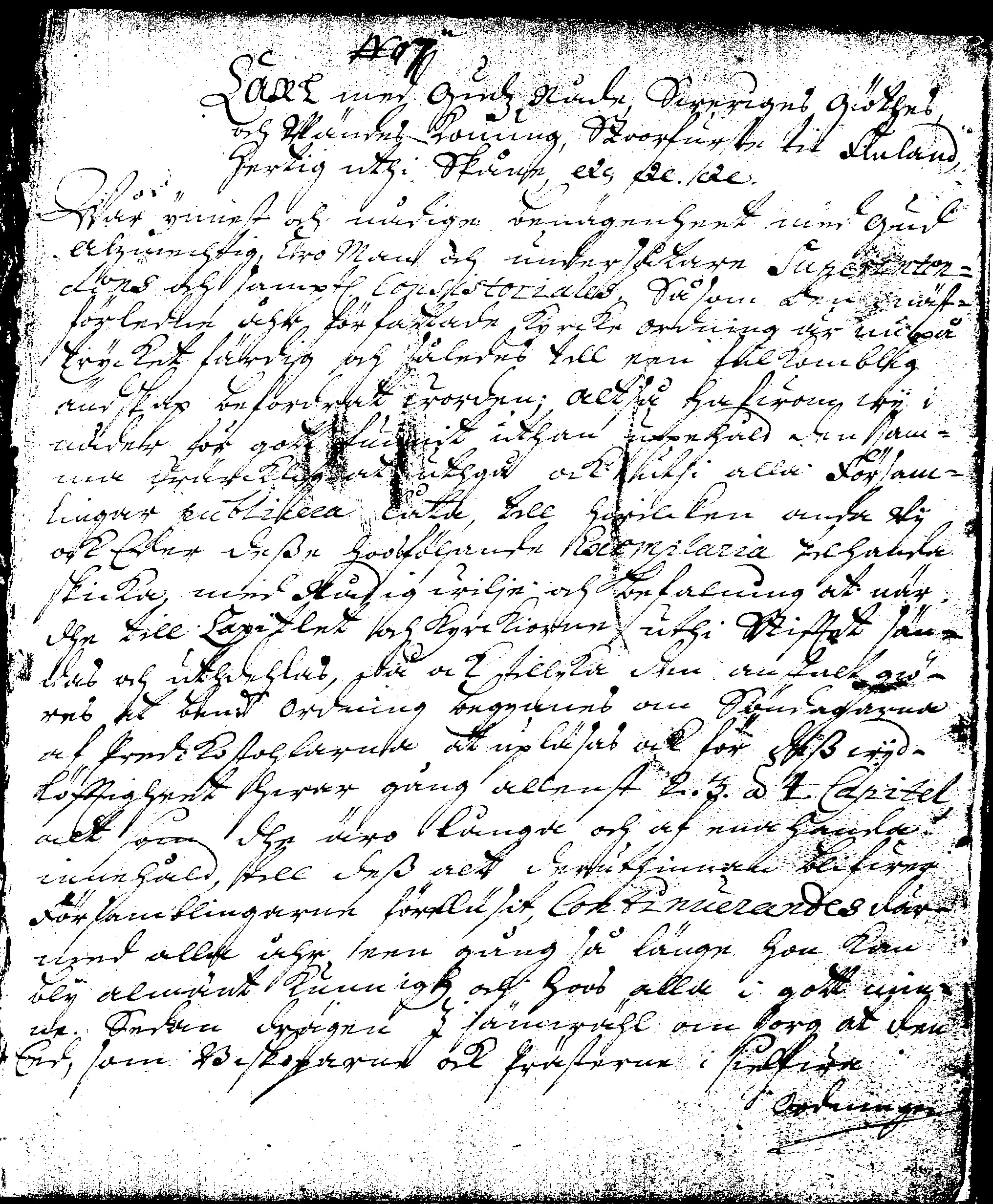 Kyrkio-Lag och Ordning, som then Stormächtigste Konung och Herre, Herr CARL then Elofte, Sweriges, Göthes och Wändes Konung, [etc.] Åhr 1686. hafwer låtit försatta, och Åhr 1687. af Trycket utgå och publicera. Jemte ther til hörige Stadgar