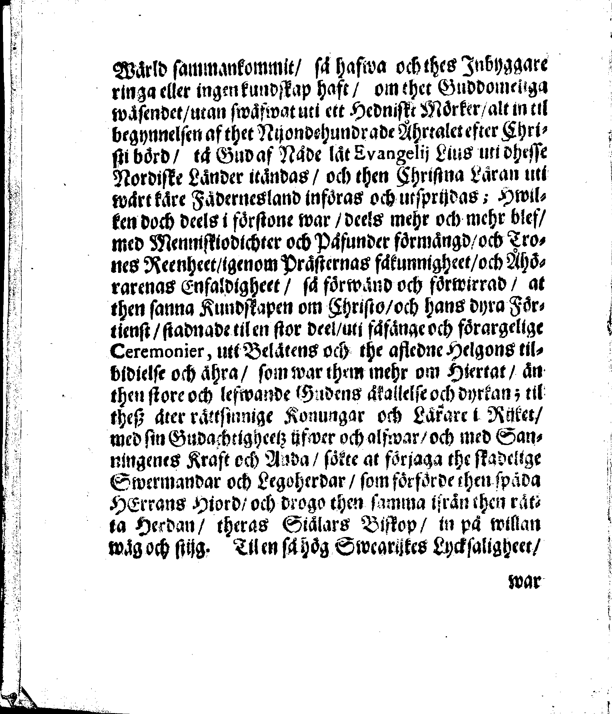 Kyrkio-Lag och Ordning, som then Stormächtigste Konung och Herre, Herr CARL then Elofte, Sweriges, Göthes och Wändes Konung, [etc.] Åhr 1686. hafwer låtit försatta, och Åhr 1687. af Trycket utgå och publicera. Jemte ther til hörige Stadgar