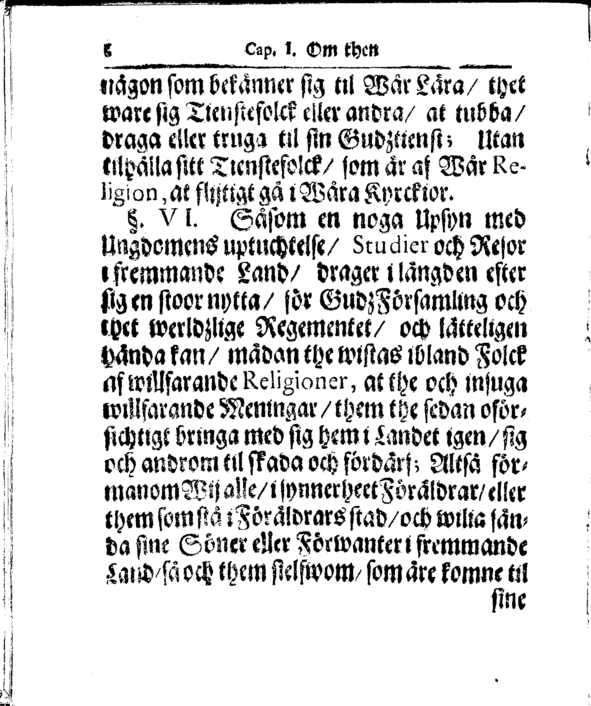 Kyrkio-Lag och Ordning, som then Stormächtigste Konung och Herre, Herr CARL then Elofte, Sweriges, Göthes och Wändes Konung, [etc.] Åhr 1686. hafwer låtit försatta, och Åhr 1687. af Trycket utgå och publicera. Jemte ther til hörige Stadgar