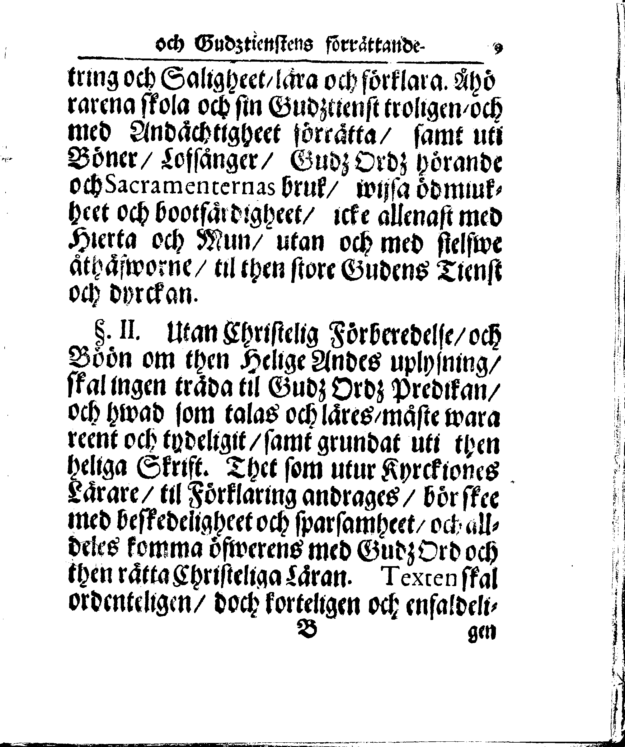 Kyrkio-Lag och Ordning, som then Stormächtigste Konung och Herre, Herr CARL then Elofte, Sweriges, Göthes och Wändes Konung, [etc.] Åhr 1686. hafwer låtit försatta, och Åhr 1687. af Trycket utgå och publicera. Jemte ther til hörige Stadgar