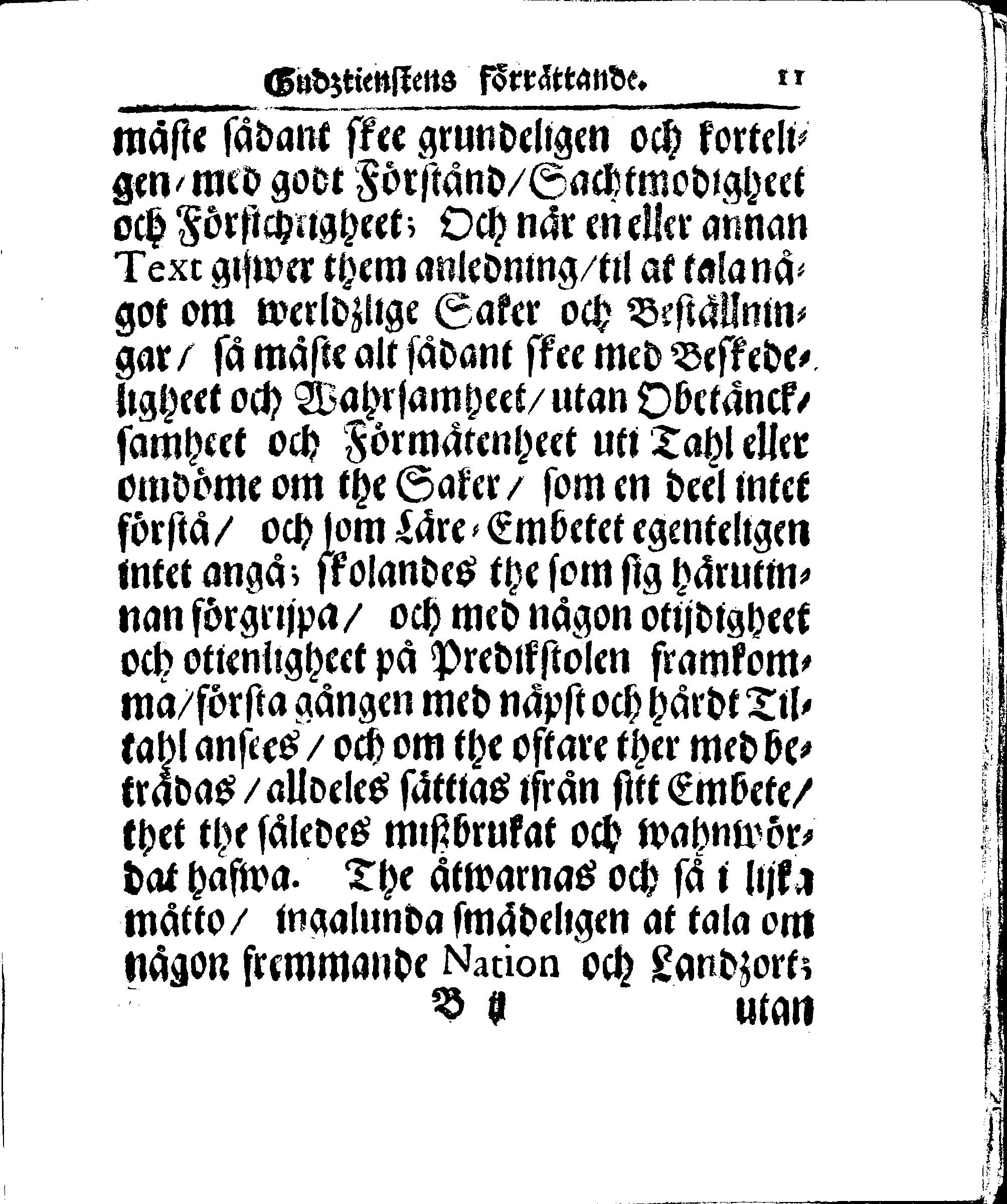 Kyrkio-Lag och Ordning, som then Stormächtigste Konung och Herre, Herr CARL then Elofte, Sweriges, Göthes och Wändes Konung, [etc.] Åhr 1686. hafwer låtit försatta, och Åhr 1687. af Trycket utgå och publicera. Jemte ther til hörige Stadgar