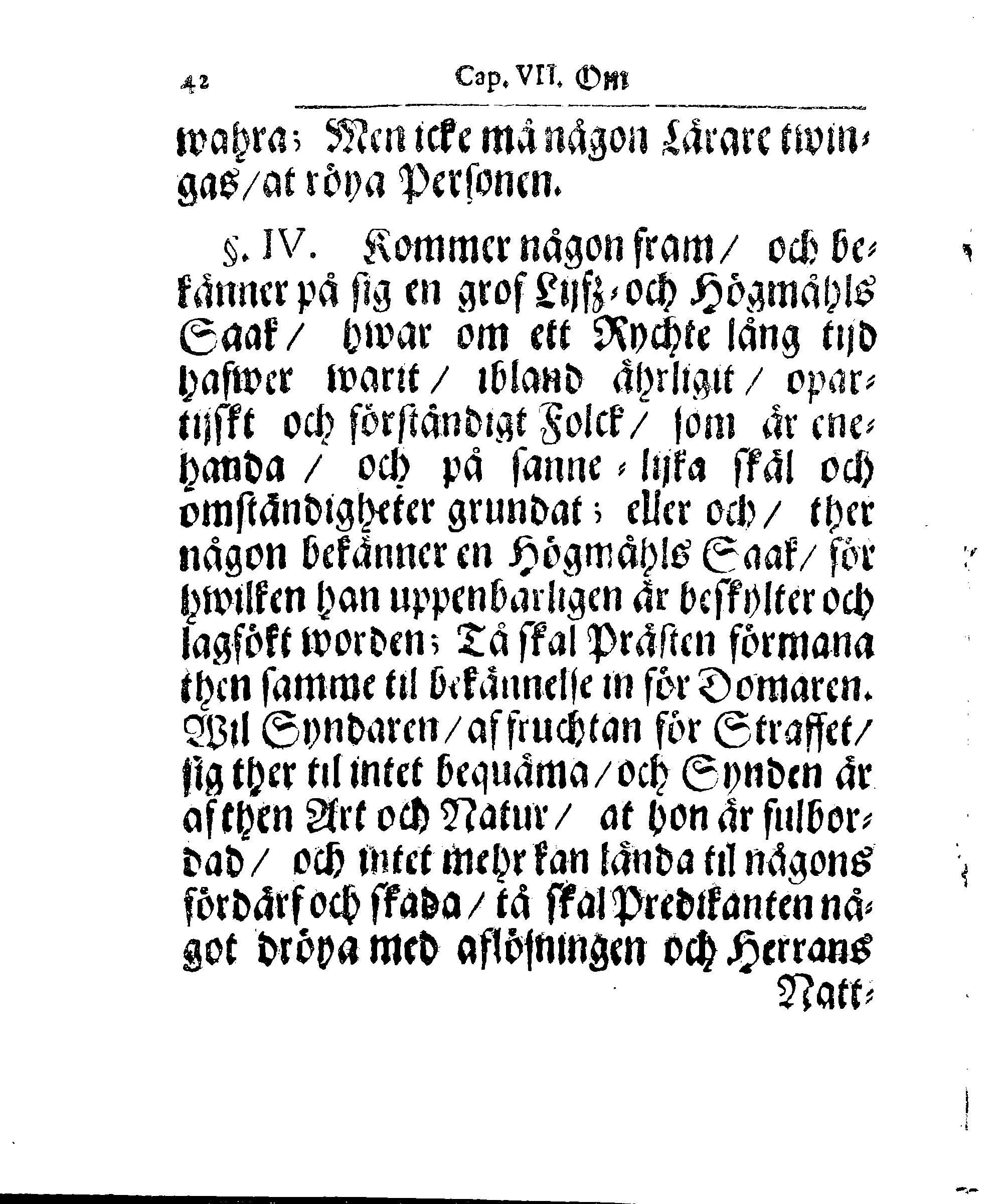 Kyrkio-Lag och Ordning, som then Stormächtigste Konung och Herre, Herr CARL then Elofte, Sweriges, Göthes och Wändes Konung, [etc.] Åhr 1686. hafwer låtit försatta, och Åhr 1687. af Trycket utgå och publicera. Jemte ther til hörige Stadgar