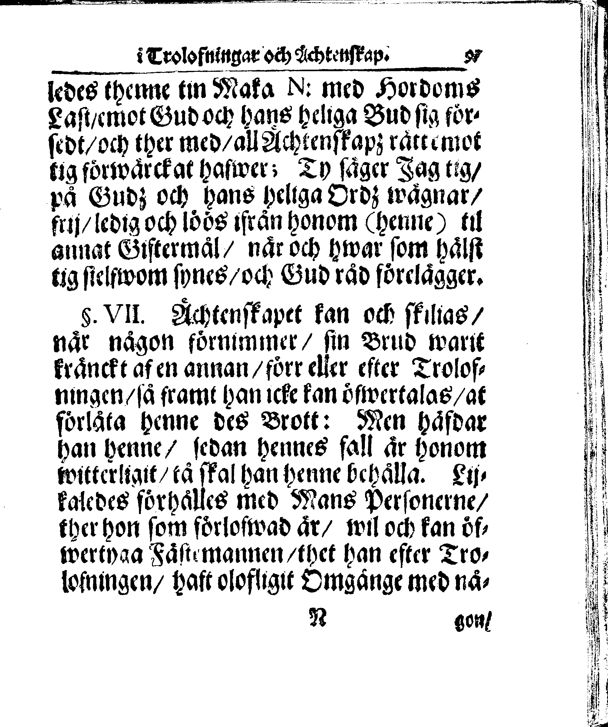 Kyrkio-Lag och Ordning, som then Stormächtigste Konung och Herre, Herr CARL then Elofte, Sweriges, Göthes och Wändes Konung, [etc.] Åhr 1686. hafwer låtit försatta, och Åhr 1687. af Trycket utgå och publicera. Jemte ther til hörige Stadgar