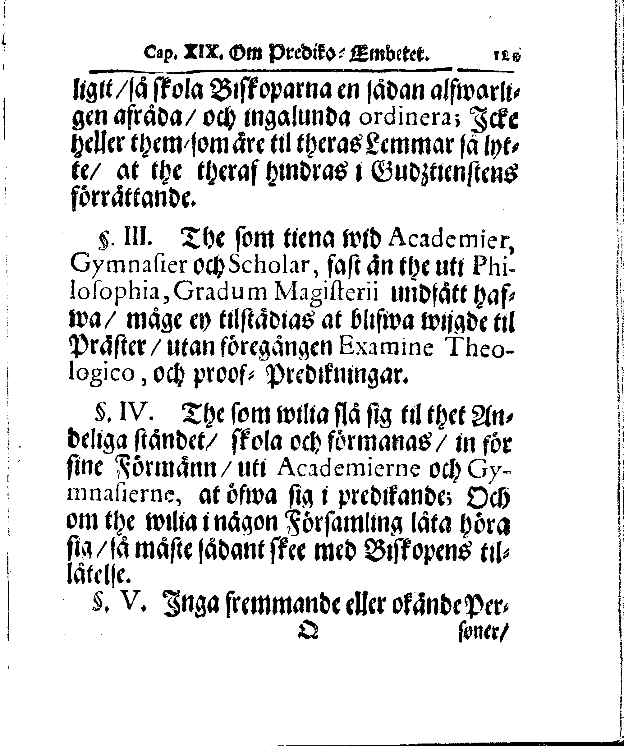 Kyrkio-Lag och Ordning, som then Stormächtigste Konung och Herre, Herr CARL then Elofte, Sweriges, Göthes och Wändes Konung, [etc.] Åhr 1686. hafwer låtit försatta, och Åhr 1687. af Trycket utgå och publicera. Jemte ther til hörige Stadgar