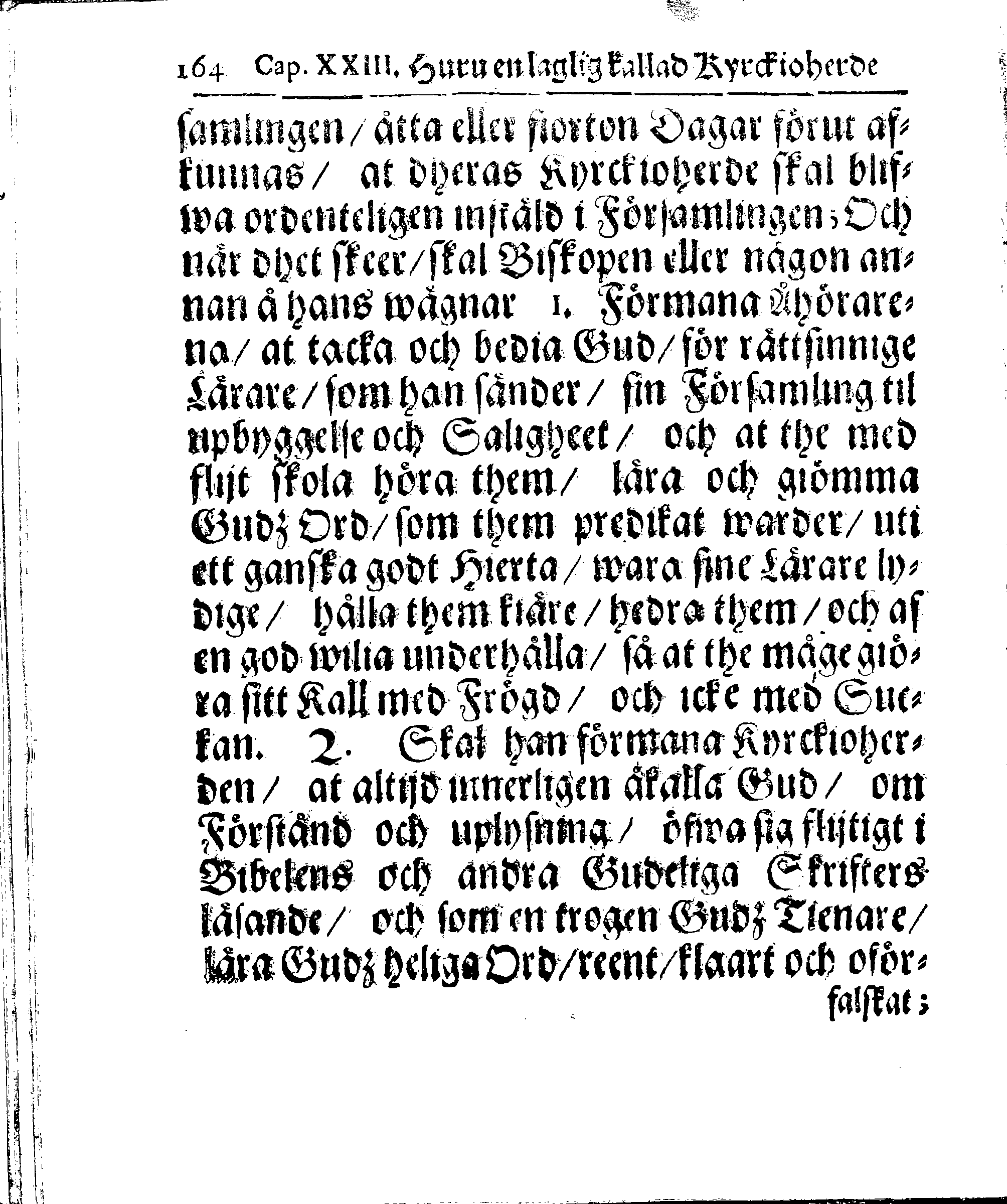 Kyrkio-Lag och Ordning, som then Stormächtigste Konung och Herre, Herr CARL then Elofte, Sweriges, Göthes och Wändes Konung, [etc.] Åhr 1686. hafwer låtit försatta, och Åhr 1687. af Trycket utgå och publicera. Jemte ther til hörige Stadgar