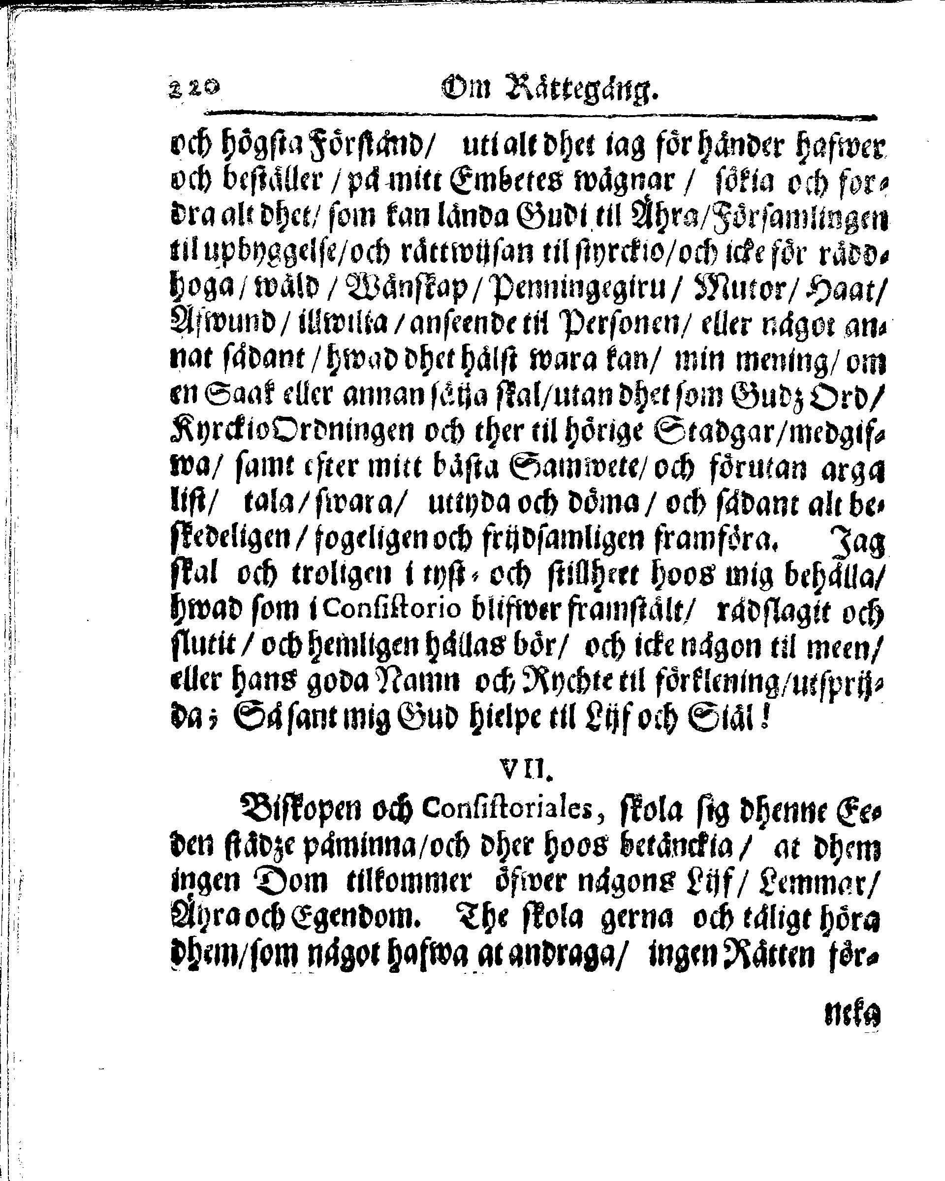 Kyrkio-Lag och Ordning, som then Stormächtigste Konung och Herre, Herr CARL then Elofte, Sweriges, Göthes och Wändes Konung, [etc.] Åhr 1686. hafwer låtit försatta, och Åhr 1687. af Trycket utgå och publicera. Jemte ther til hörige Stadgar