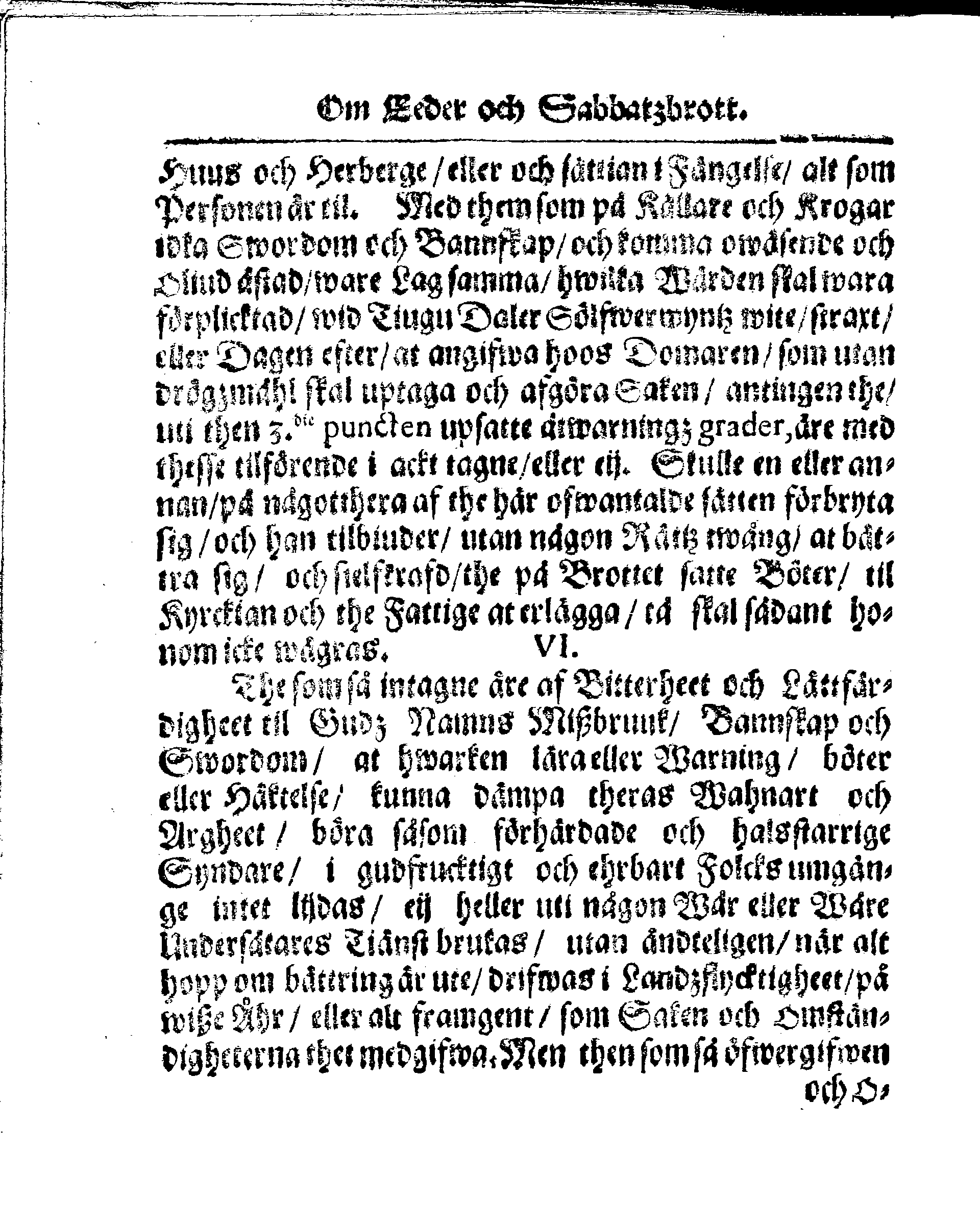 Kyrkio-Lag och Ordning, som then Stormächtigste Konung och Herre, Herr CARL then Elofte, Sweriges, Göthes och Wändes Konung, [etc.] Åhr 1686. hafwer låtit försatta, och Åhr 1687. af Trycket utgå och publicera. Jemte ther til hörige Stadgar