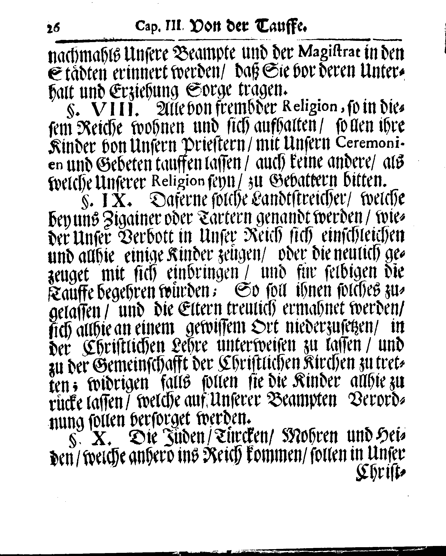 Kirchen-Gesetz und Ordnung, So der Großmächtigste König und Herr, Herr CARL, der Eilffte, Der Schweden, Gothen und Wenden König, [etc.] Im Jahr 1686 hat verfassen und Im Jahr 1687 im Druck außgehen und publiciren lassen. Mit denen dazu gehörigen Verordnungen.